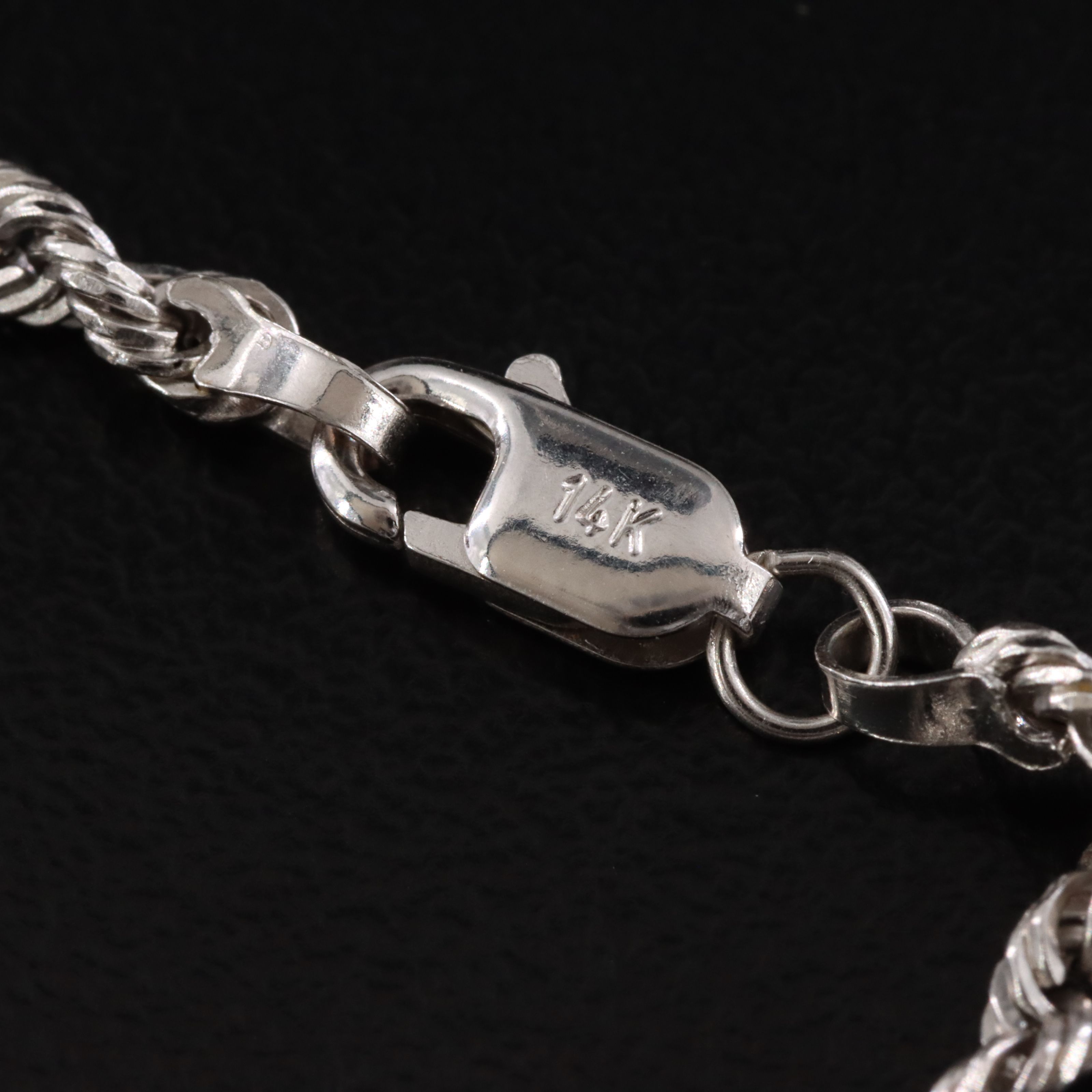 Michael Anthony 14K Braided Rope Chain Necklace