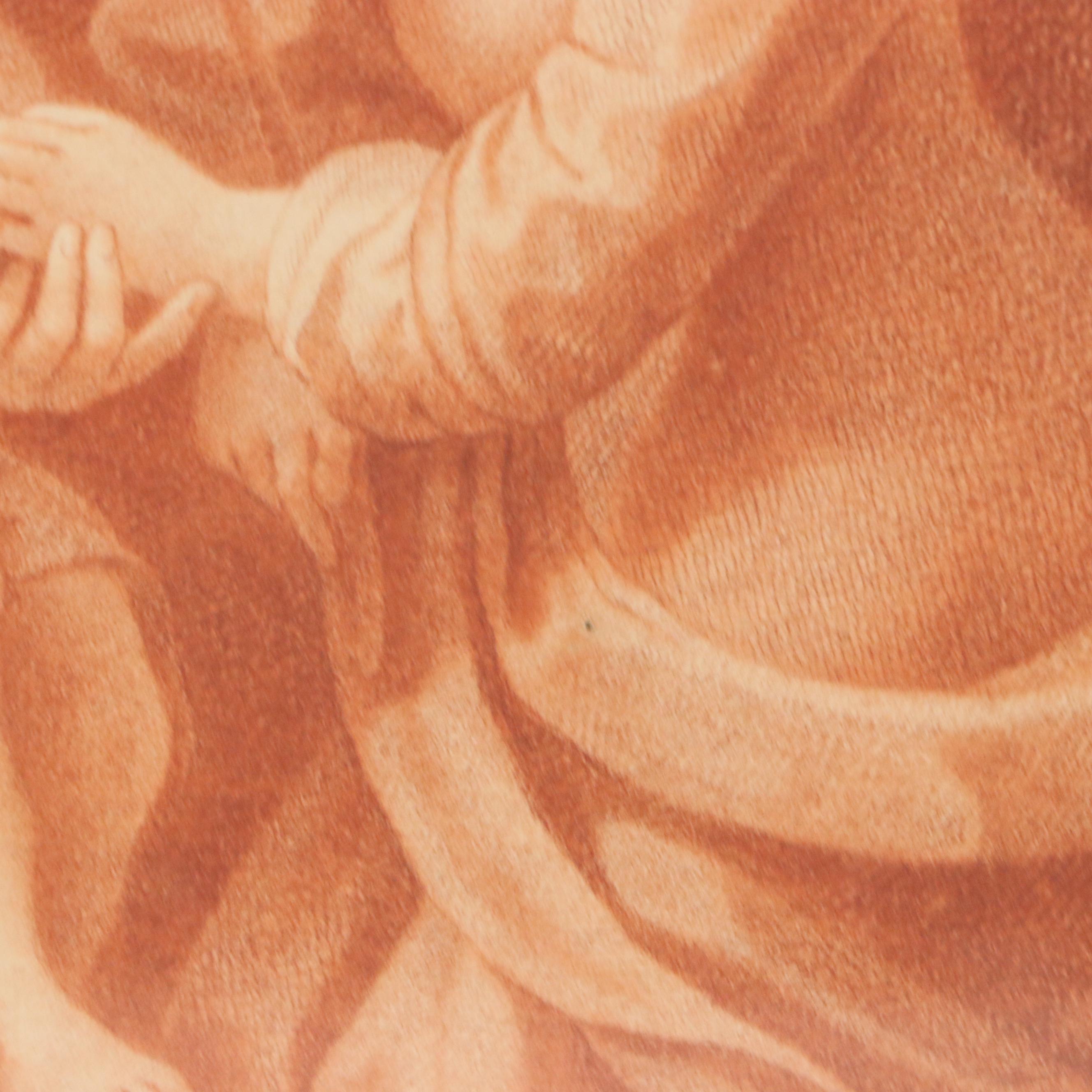 Conté Crayon Drawing of The Marriage of St. Catherine, 19th Century