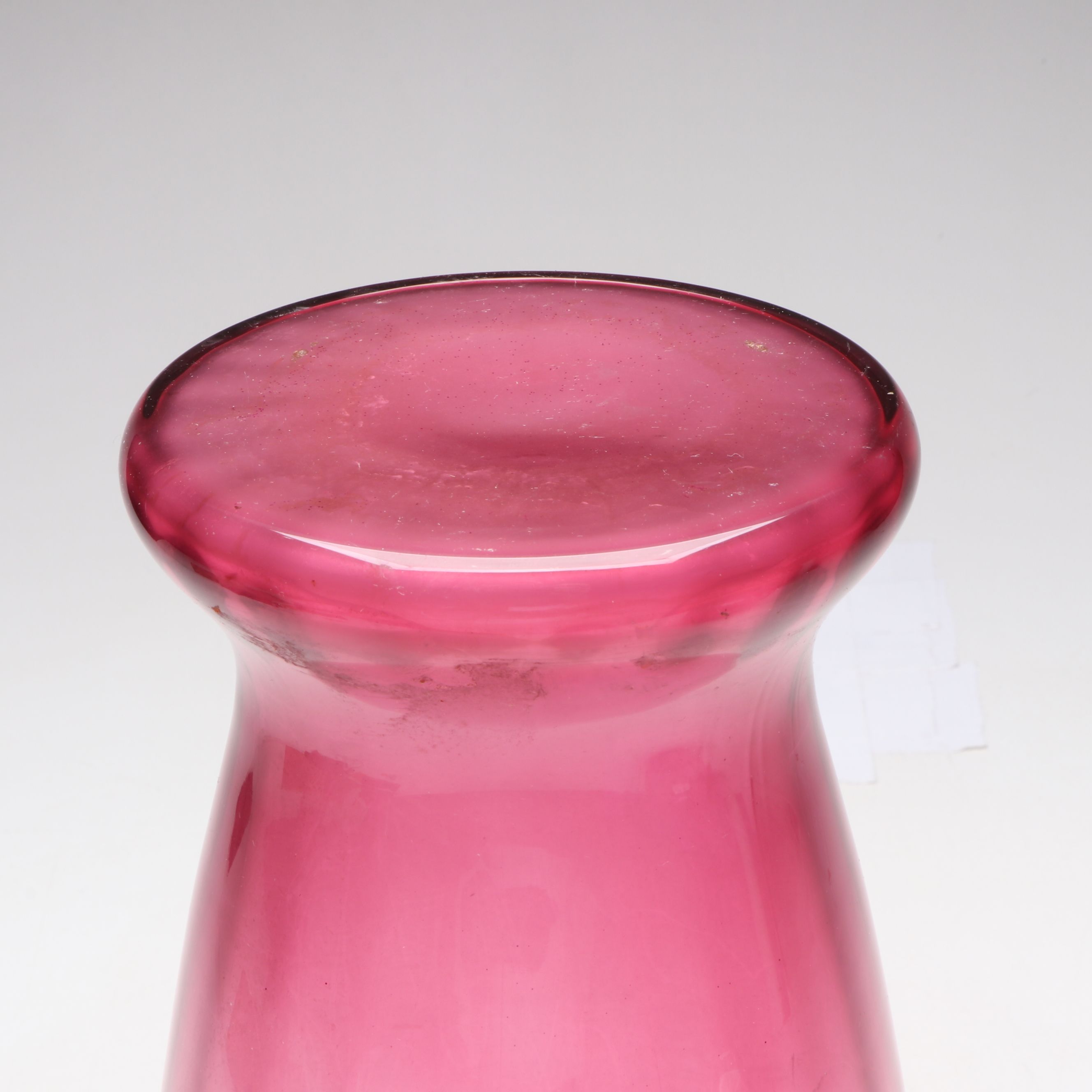 Pilgrim "Camille" and More Handblown Cranberry Glass Vases