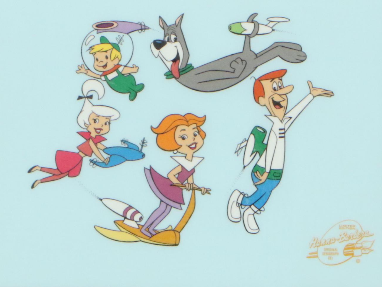Hanna-Barbera Serigraph Animation Cel from "The Jetsons," Late 20th C.