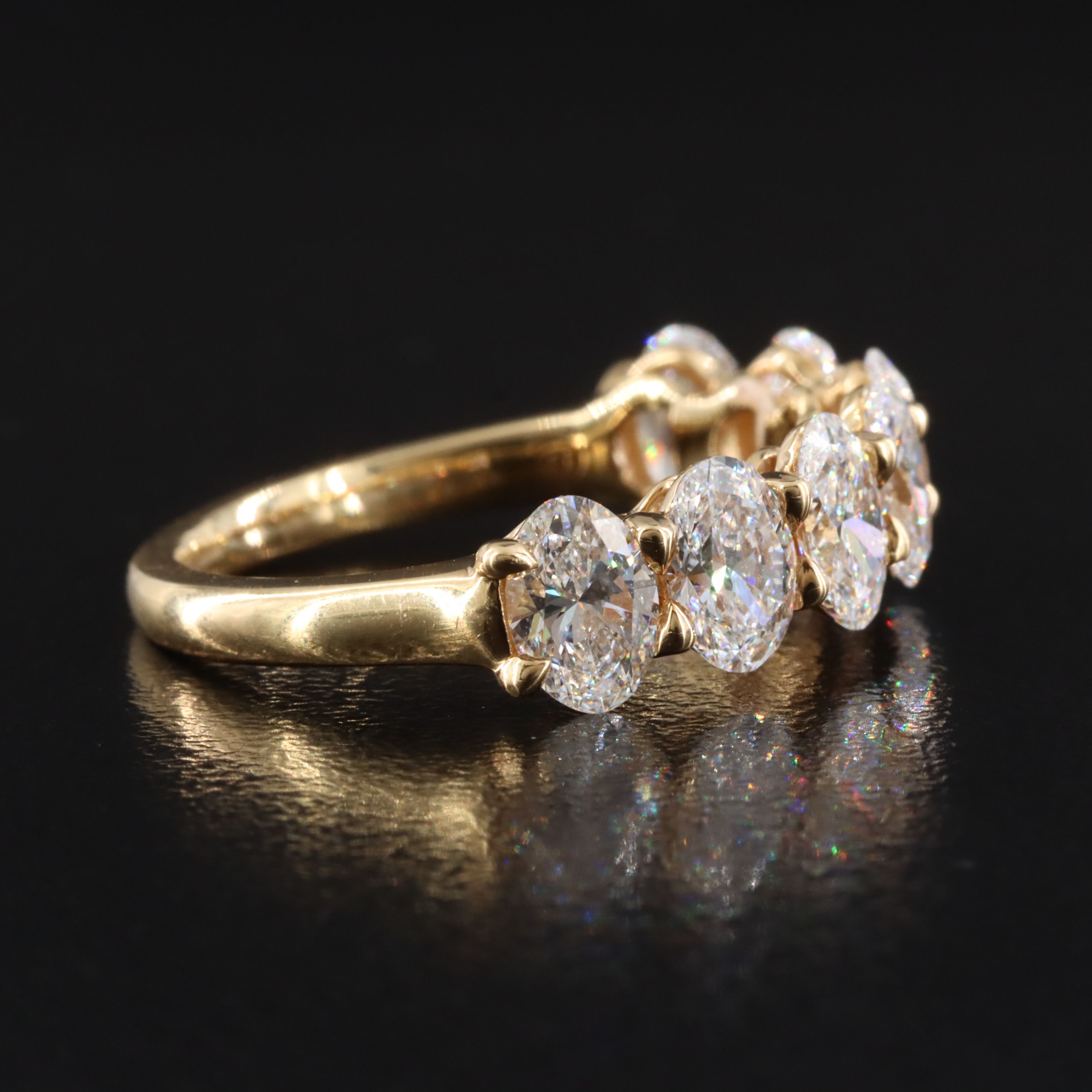 18K 2.56 CTW Lab Grown Diamond Ring