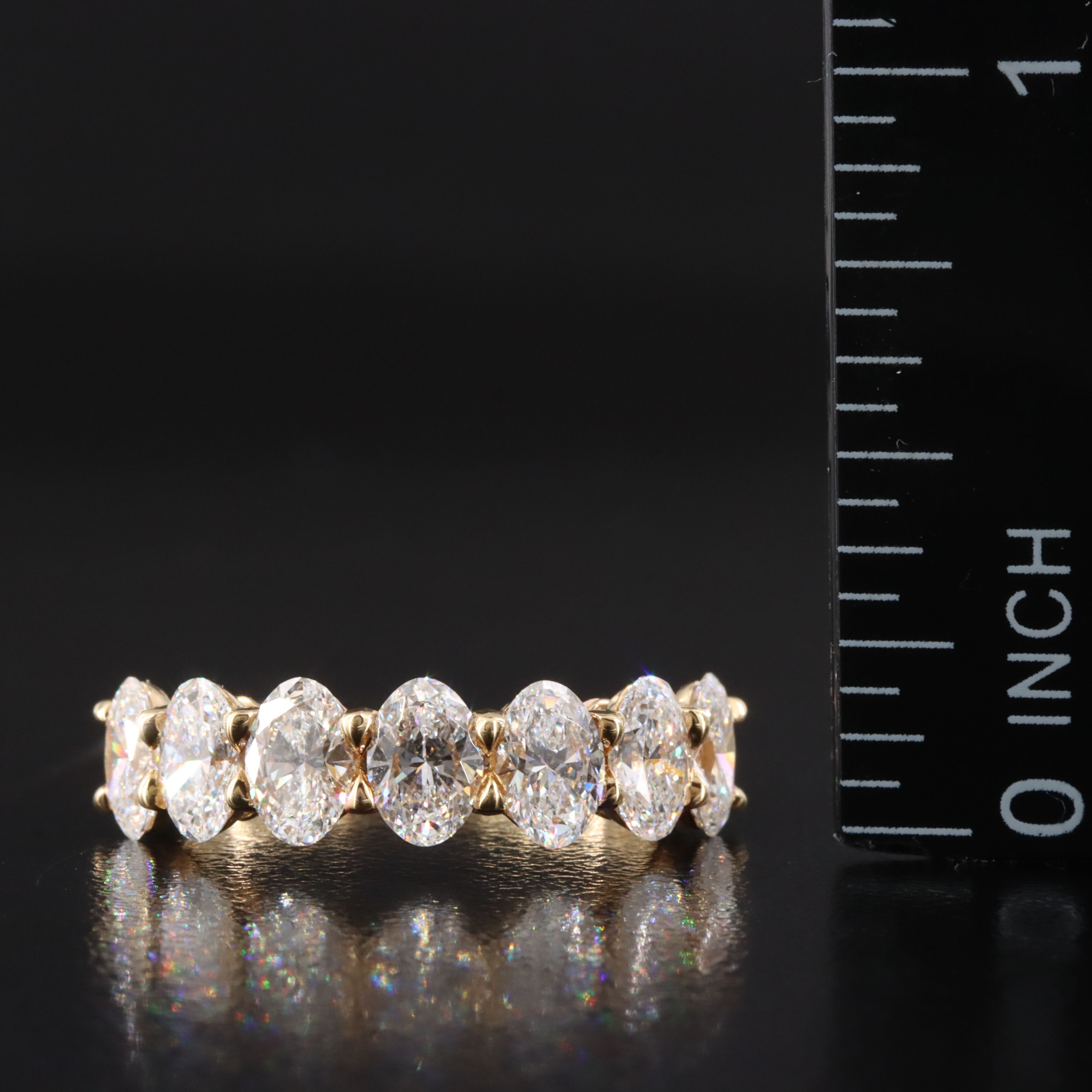 18K 2.56 CTW Lab Grown Diamond Ring