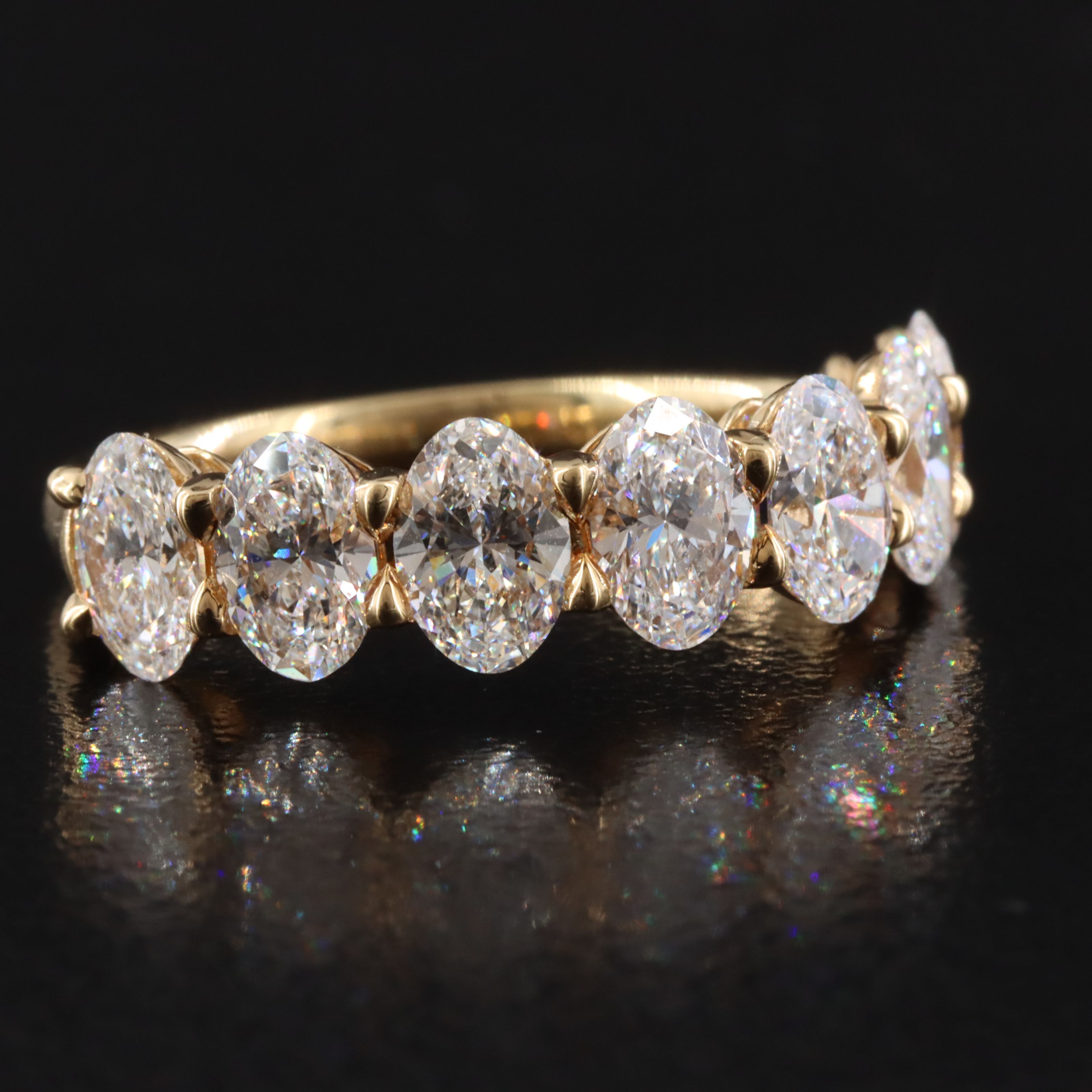 18K 2.56 CTW Lab Grown Diamond Ring