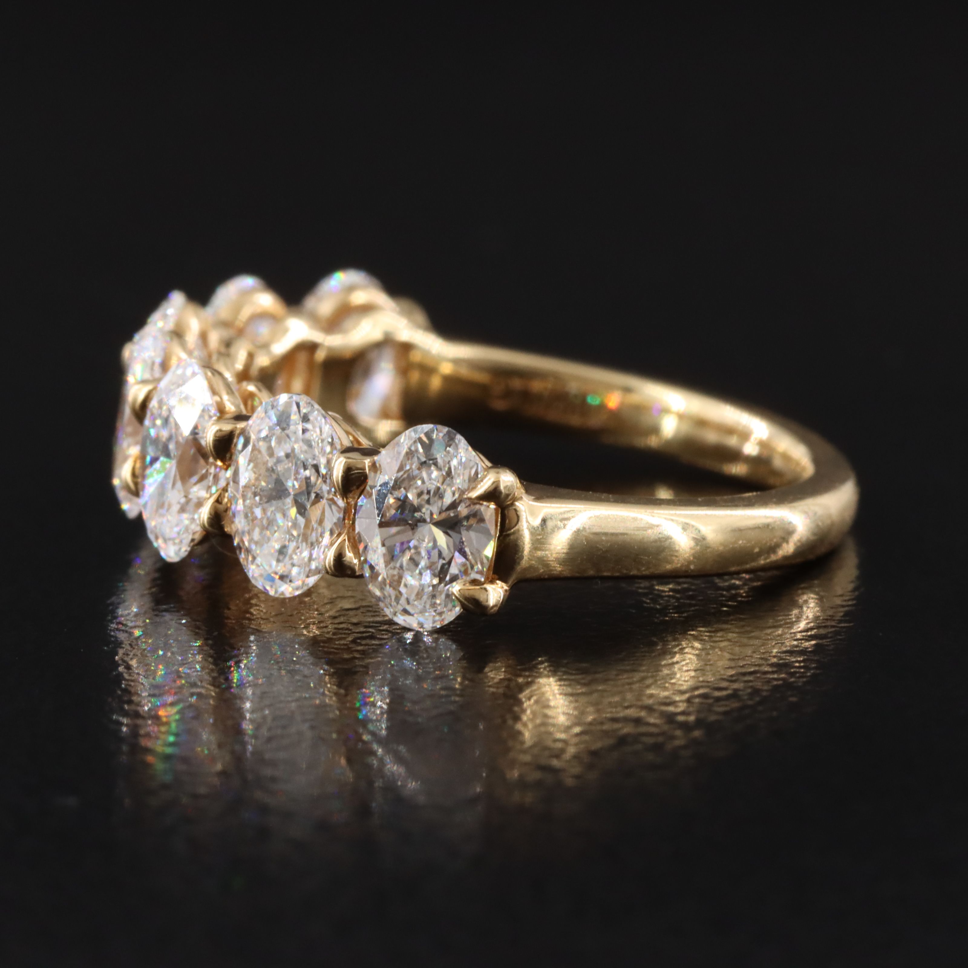 18K 2.56 CTW Lab Grown Diamond Ring