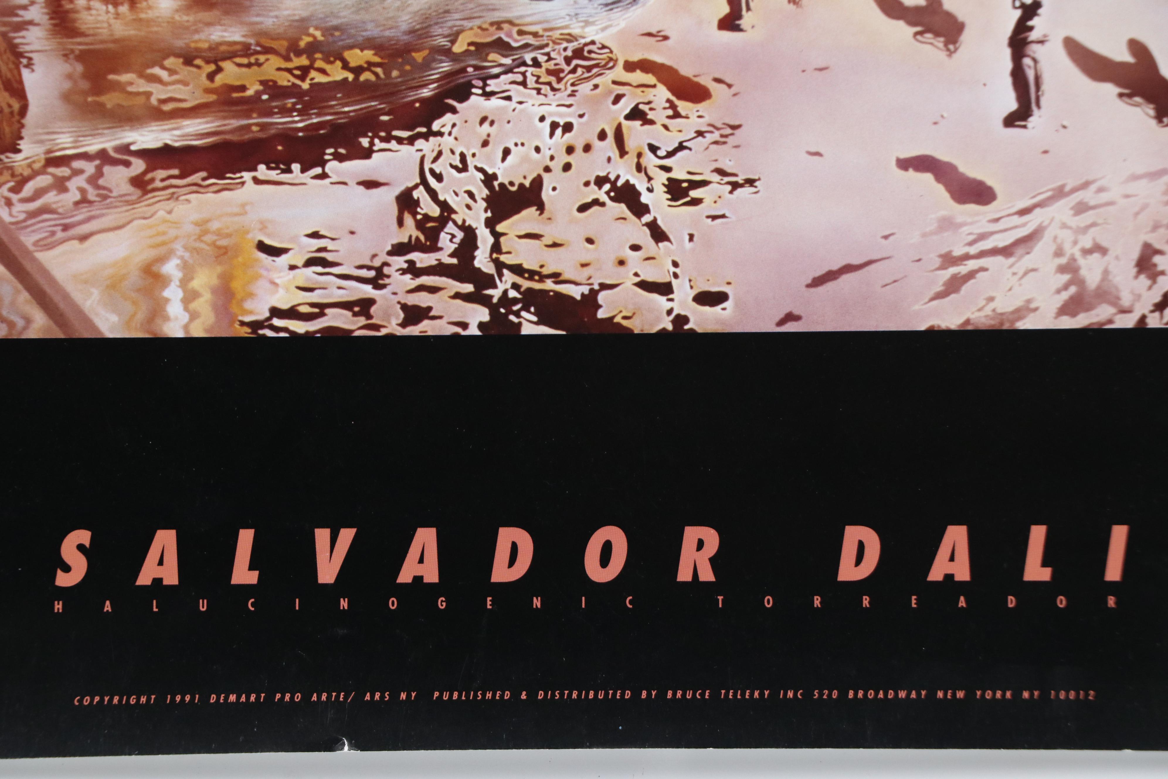 Offset Lithograph "The Hallucinogenic Toreador" After Salvador Dalí, 1991