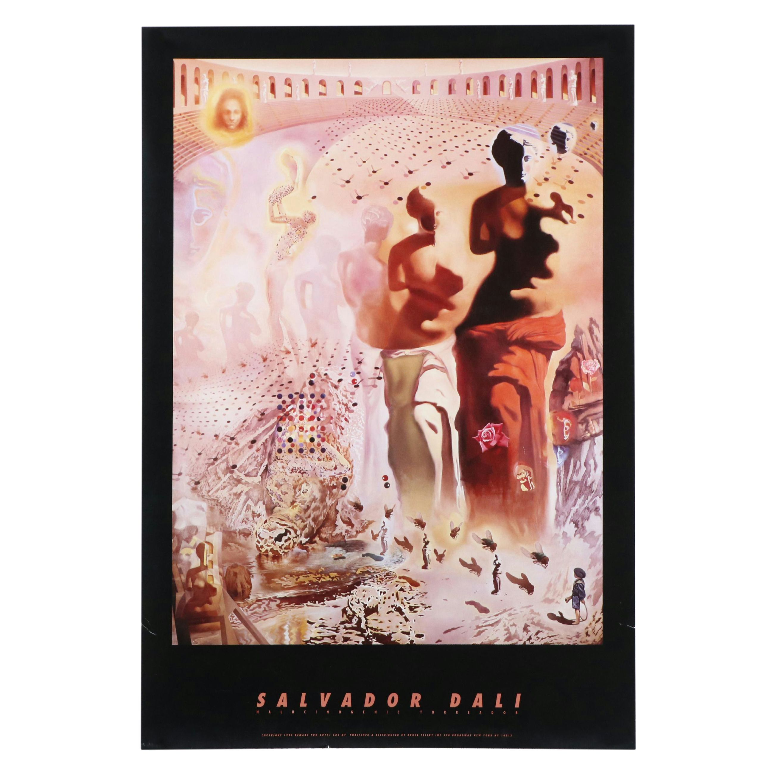 Offset Lithograph "The Hallucinogenic Toreador" After Salvador Dalí, 1991
