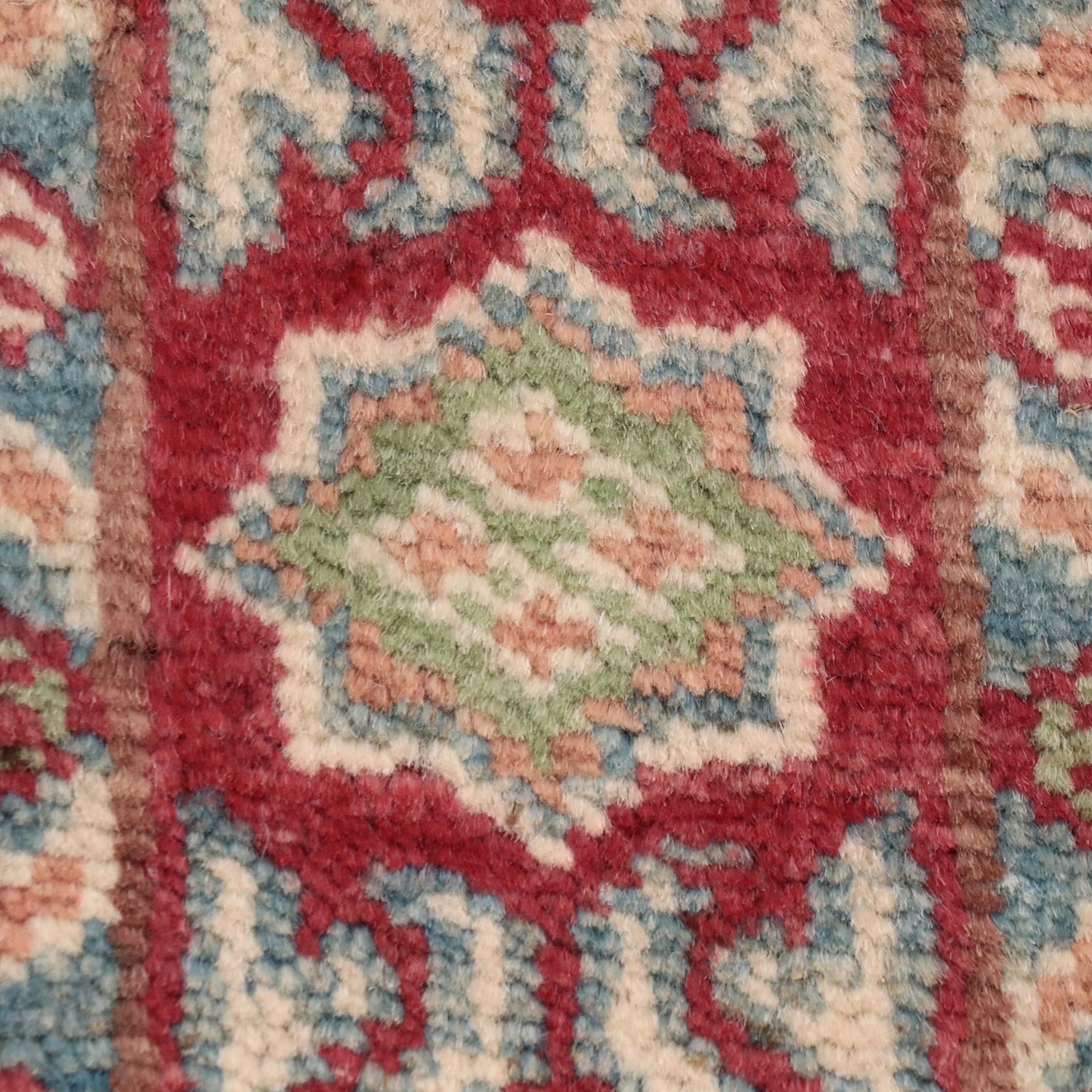 2'1 x 5'9 Hand-Knotted Pakistani Kazak Carpet Runner