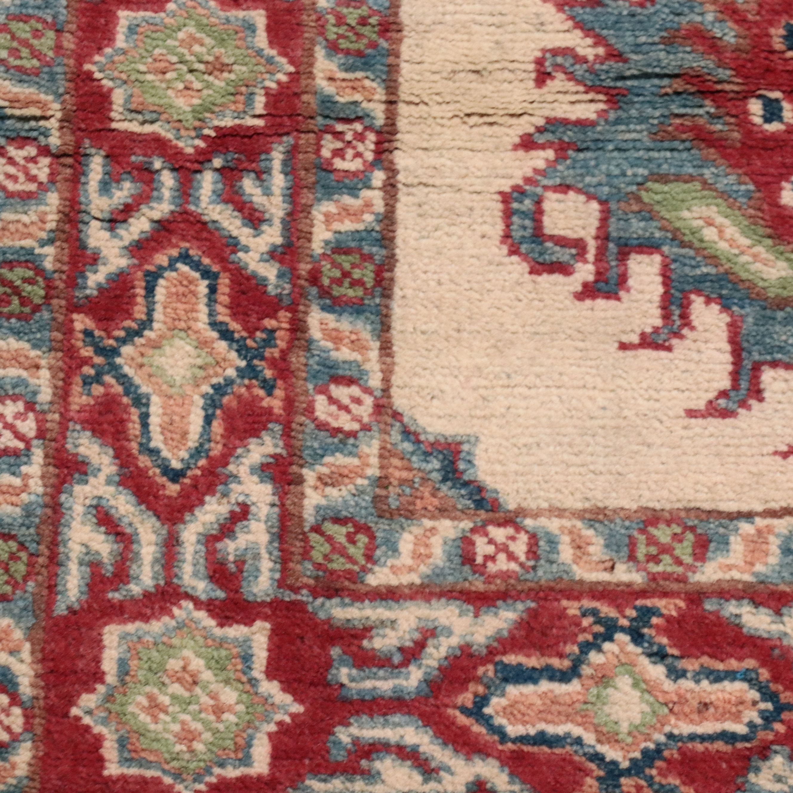 2'1 x 5'9 Hand-Knotted Pakistani Kazak Carpet Runner