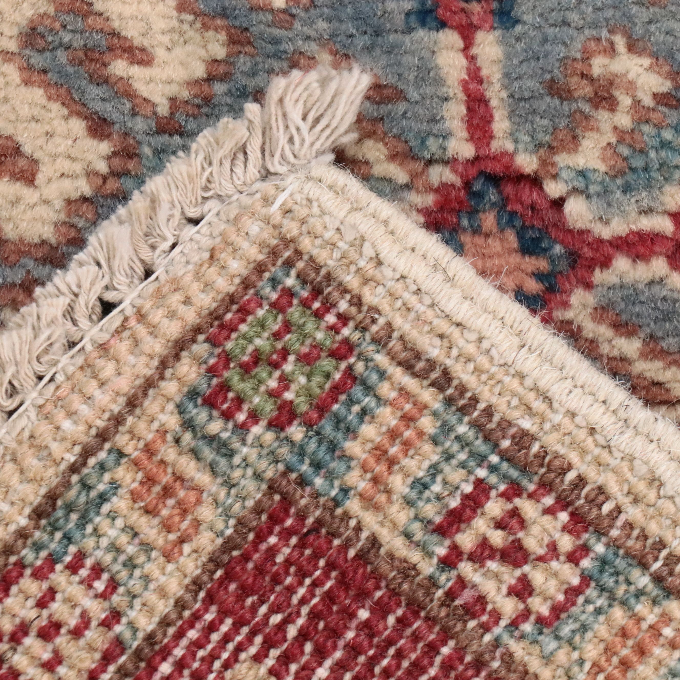 2'1 x 5'9 Hand-Knotted Pakistani Kazak Carpet Runner