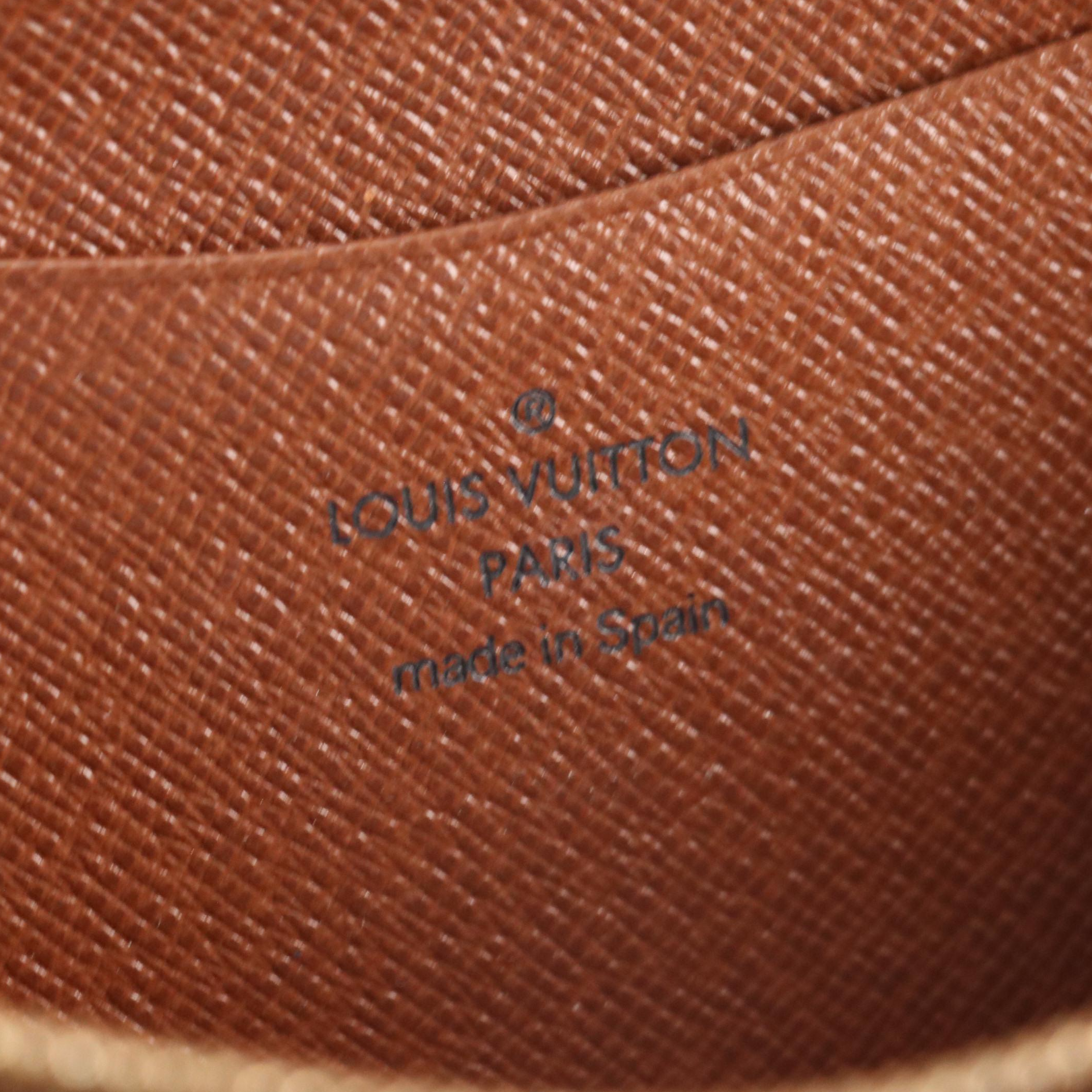 Louis Vuitton 4-Key Ring Case, Coin Pouch & Zip-Around Wallet in Monogram Canvas