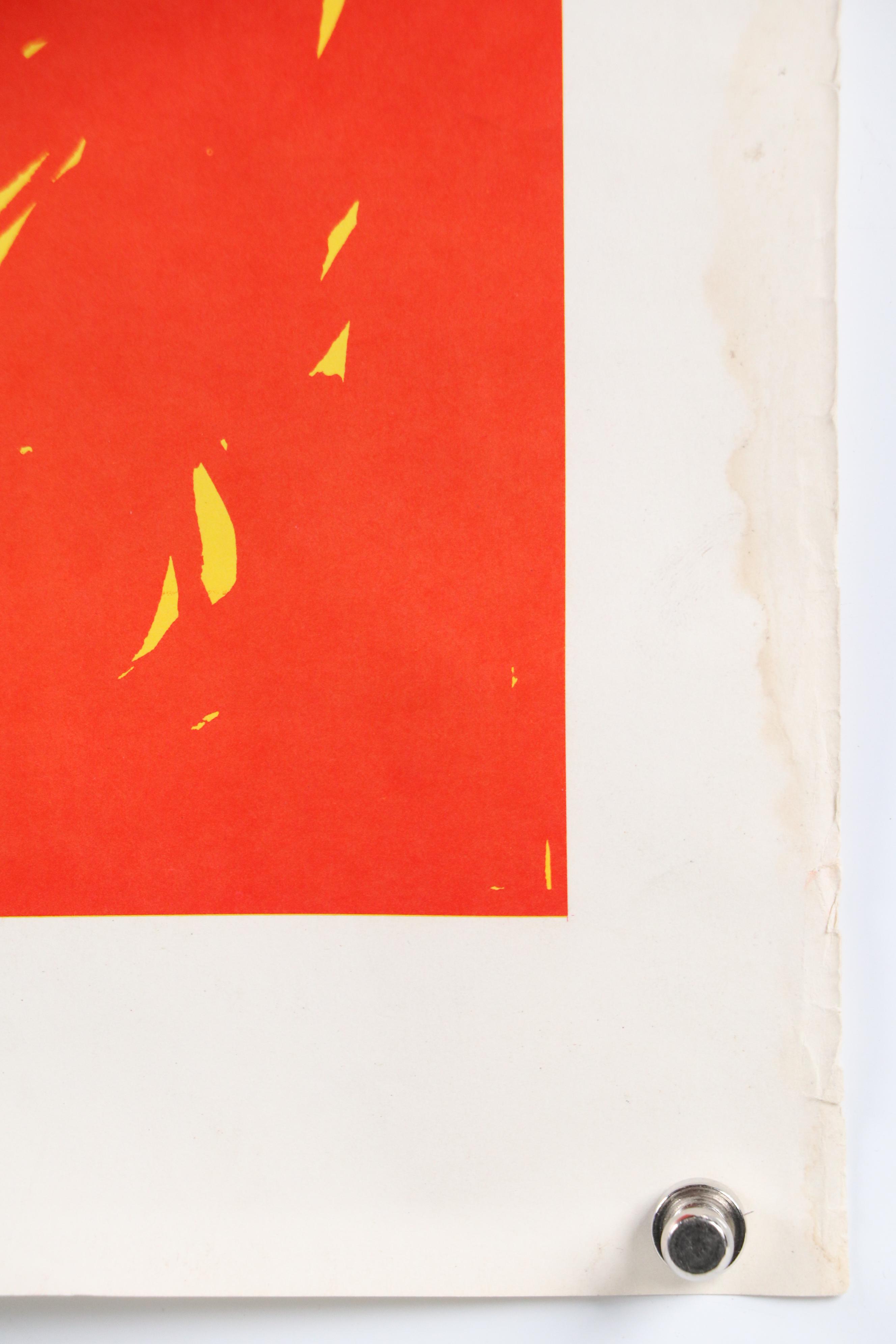 Color Lithograph After Reese James "Down the Draft," Late 20th Century