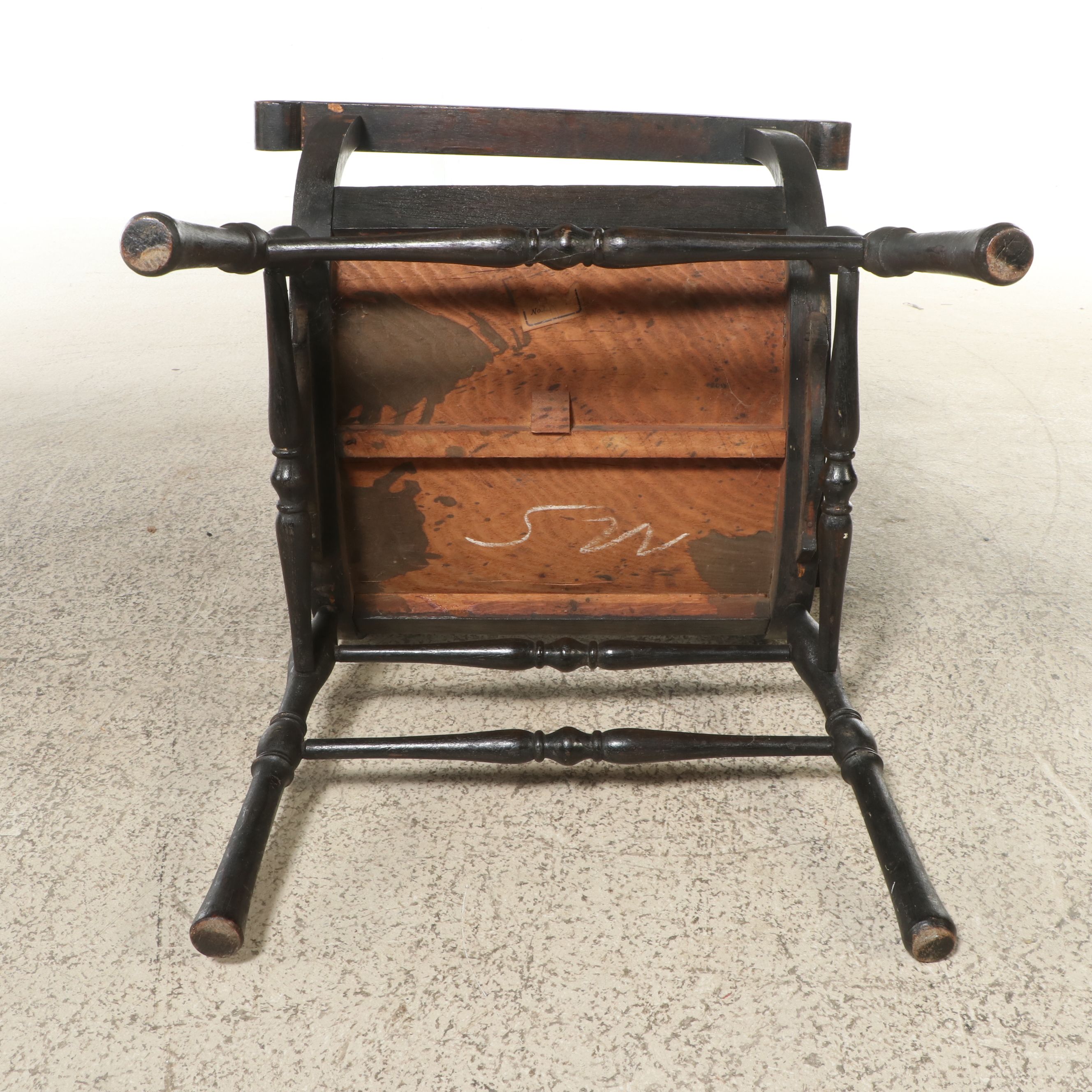 Renaissance Revival Style Wooden Savonarola Chair, Early 20th Century