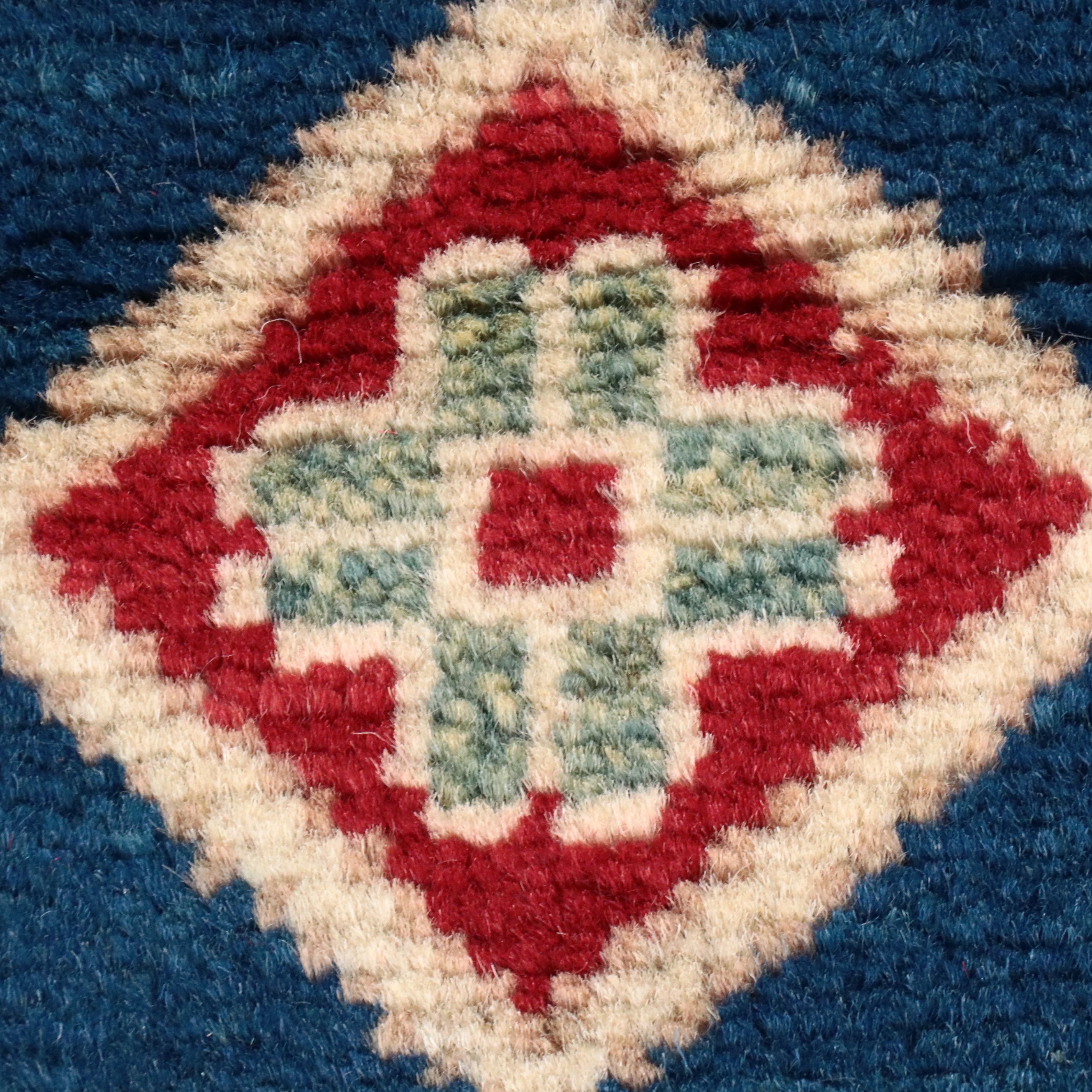 4'2 x 5'10 Hand-Knotted Pakistani Kazak Area Rug