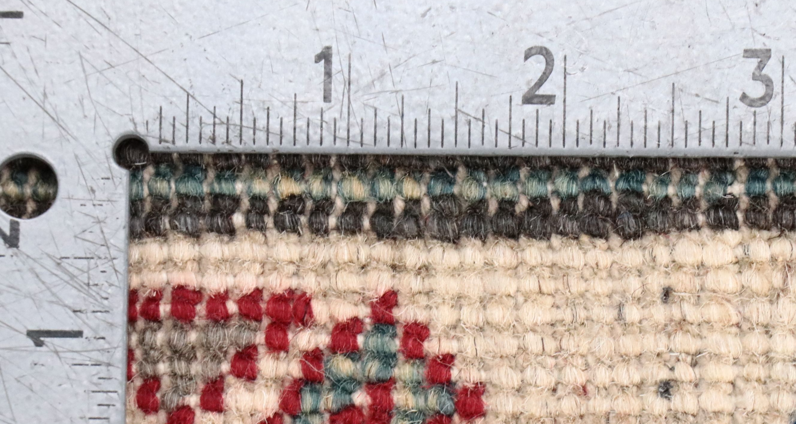 4'2 x 5'10 Hand-Knotted Pakistani Kazak Area Rug