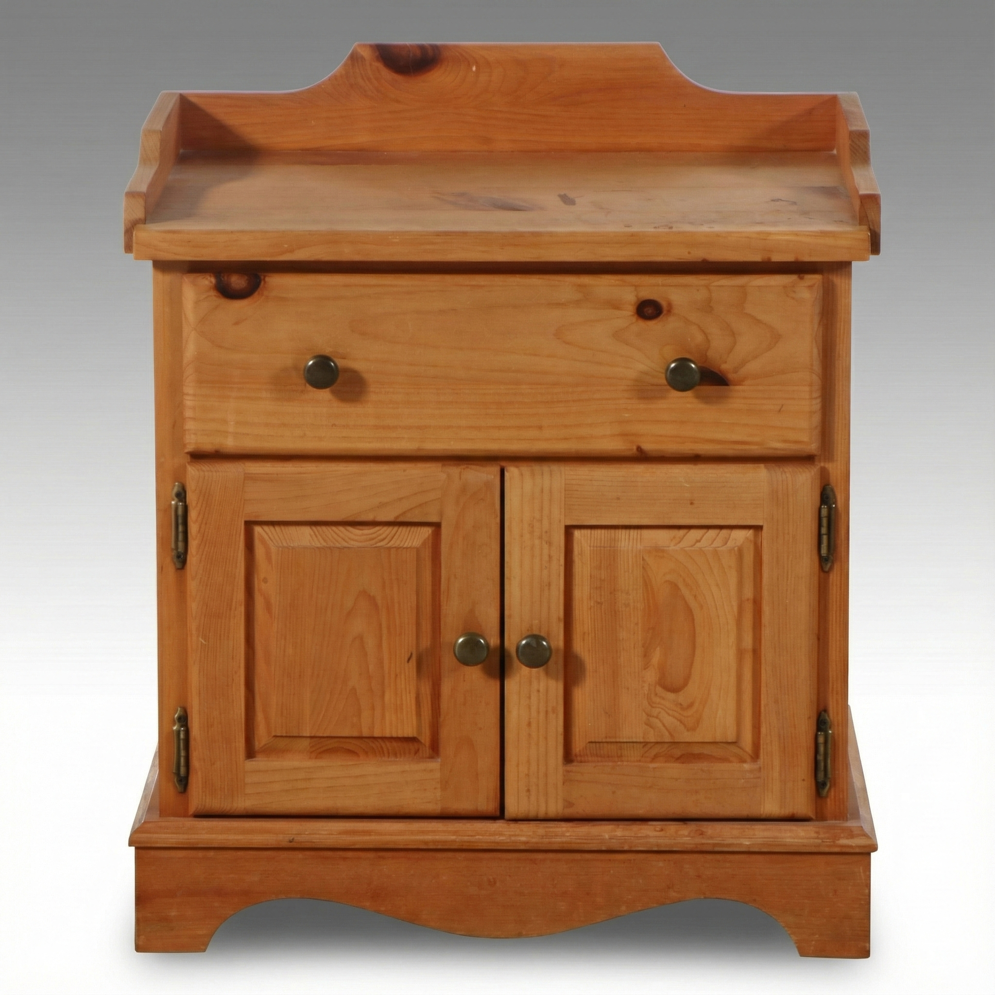 Colonial Style Pine Cabinet