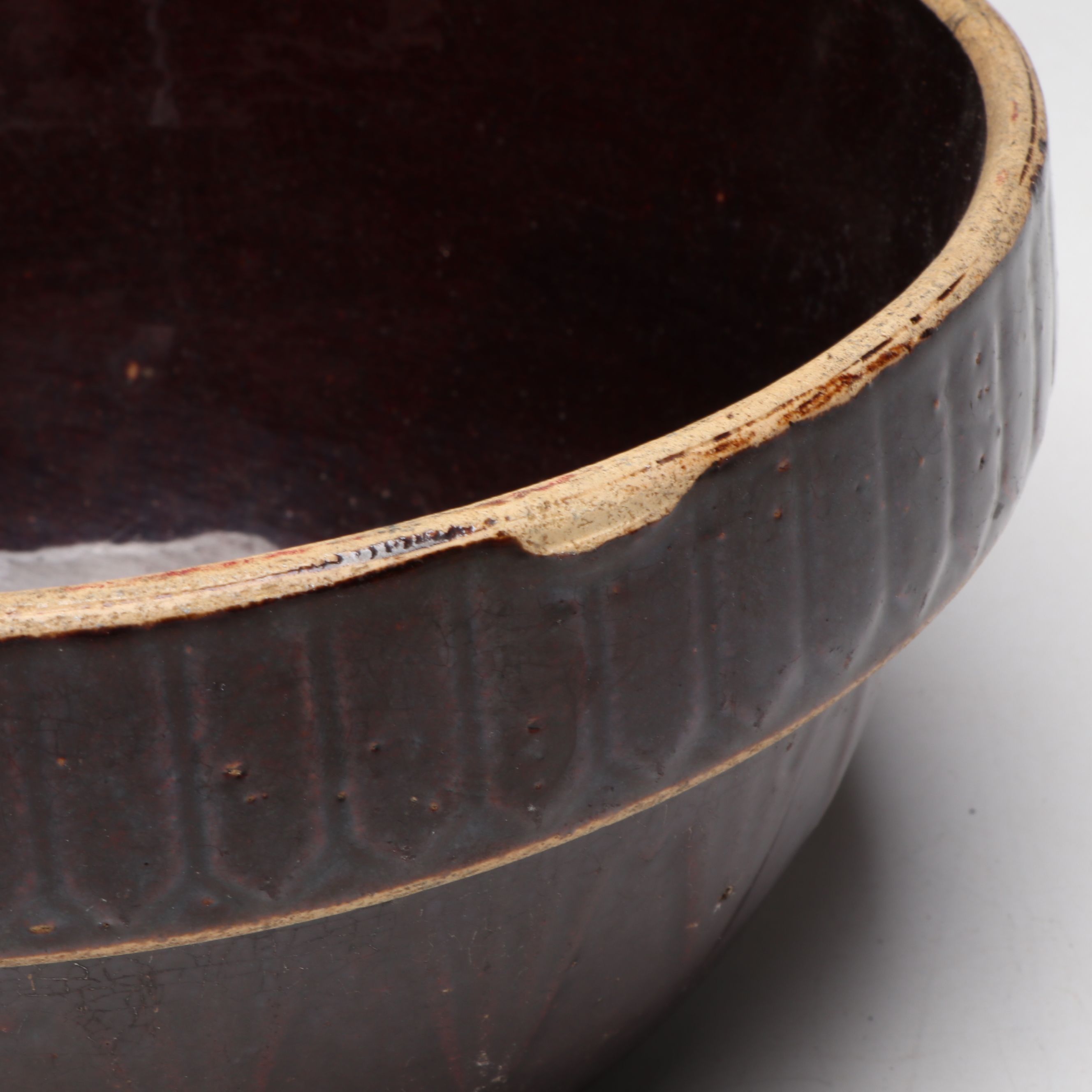 Stoneware Advertising Sealtest Cottage Cheese and Wax Seal Crocks with Bowls