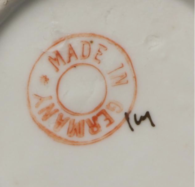 Unger & Schilde and Other Porcelain Shaving Mugs and Brushes with Mustache Mug