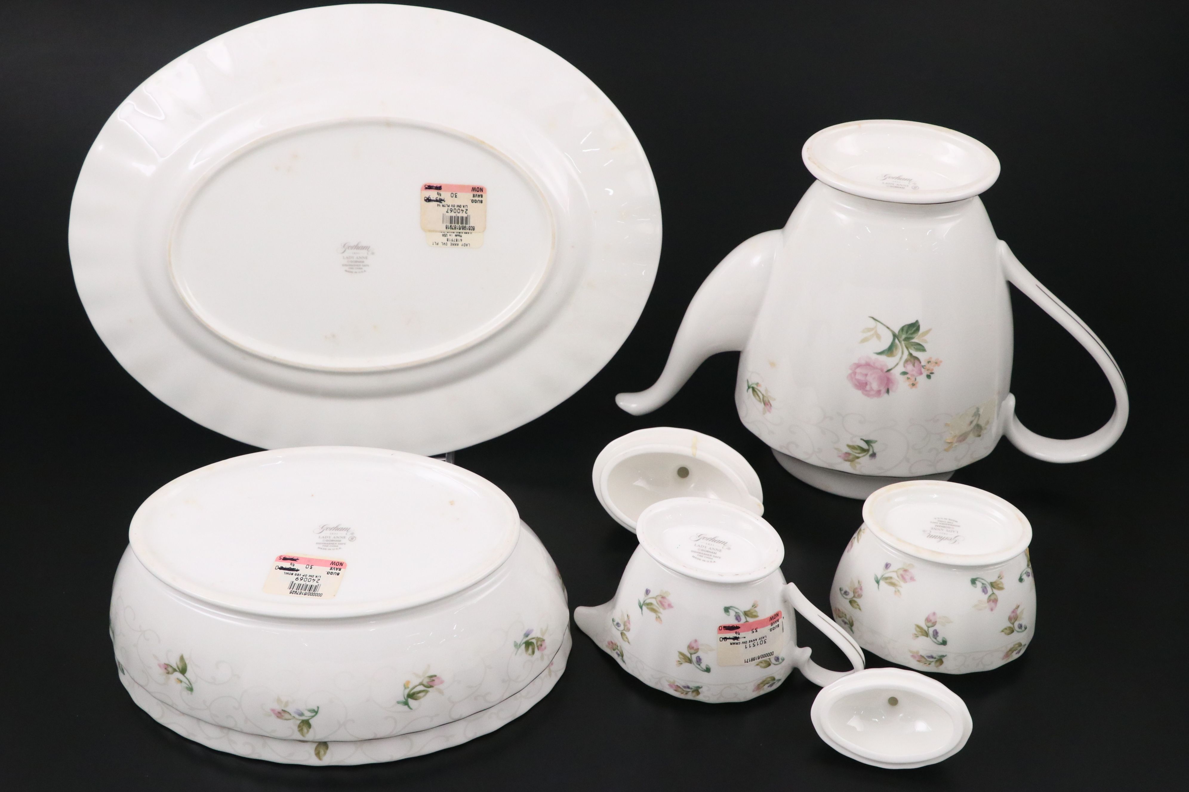 Gorham "Lady Anne" Ceramic Dinnerware