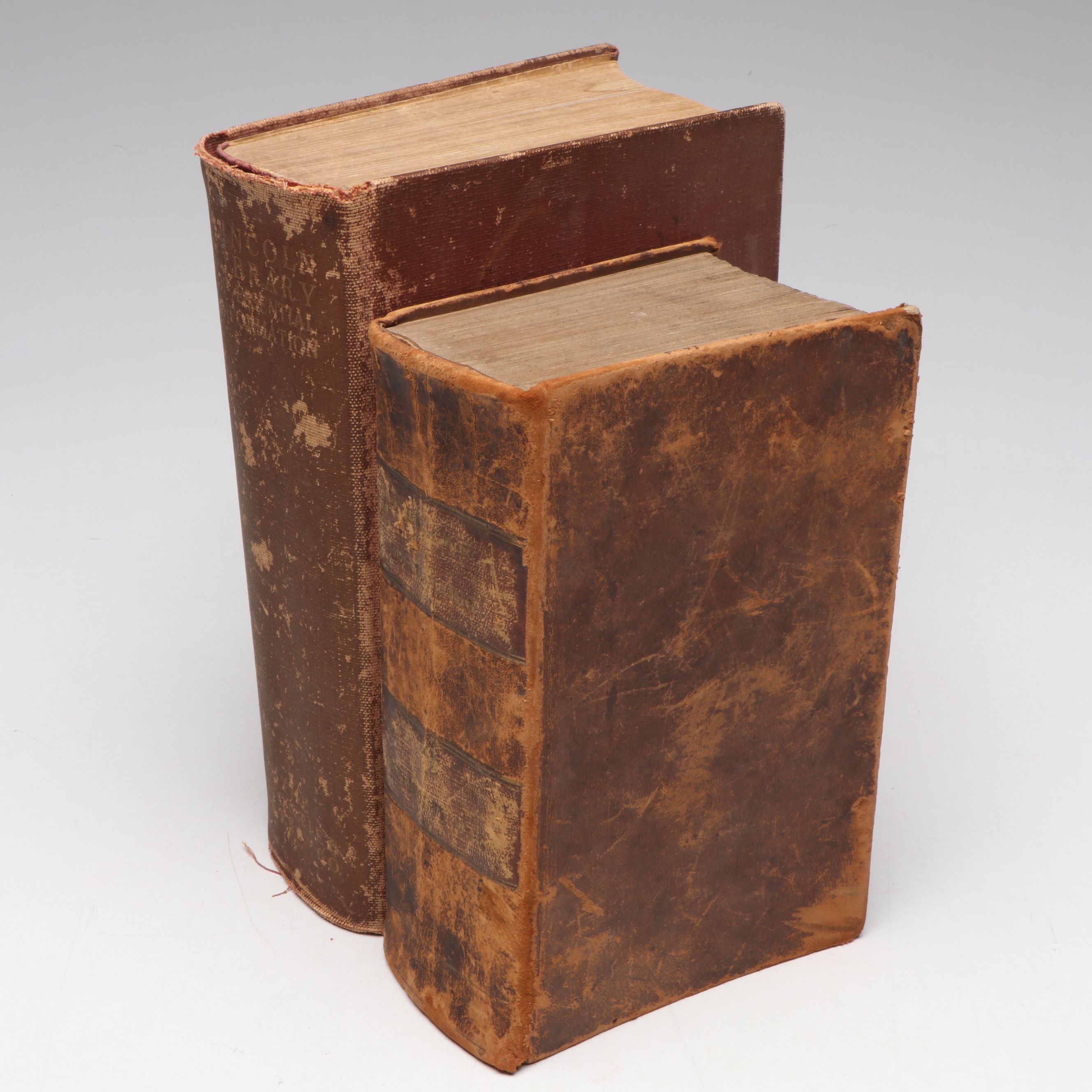 "Dictionnaire Espagnol-Francais" by M. Nuñez de Taboada with Other Vintage Book