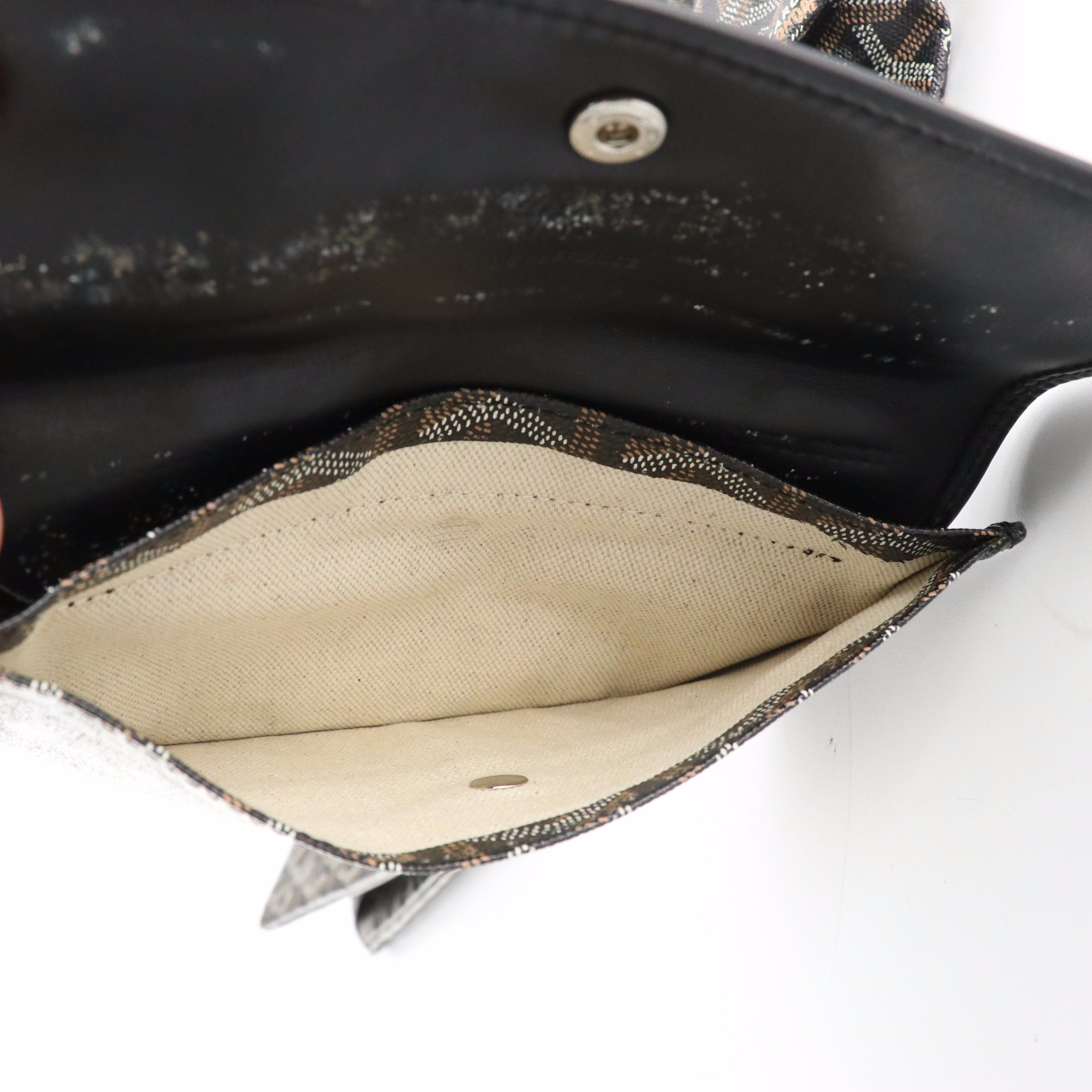 Goyard Saint Louis GM Tote in Black Goyardine Canvas