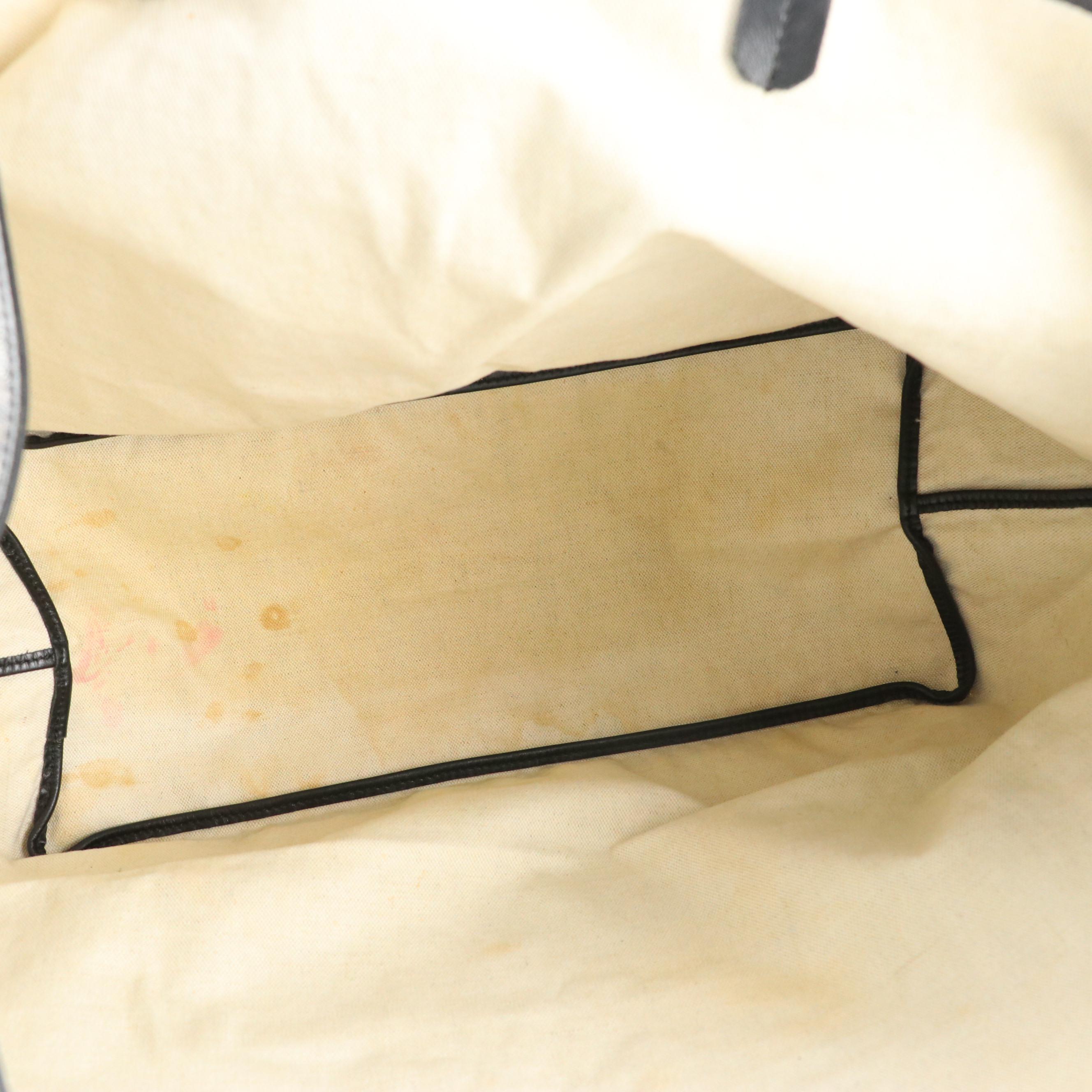 Goyard Saint Louis GM Tote in Black Goyardine Canvas