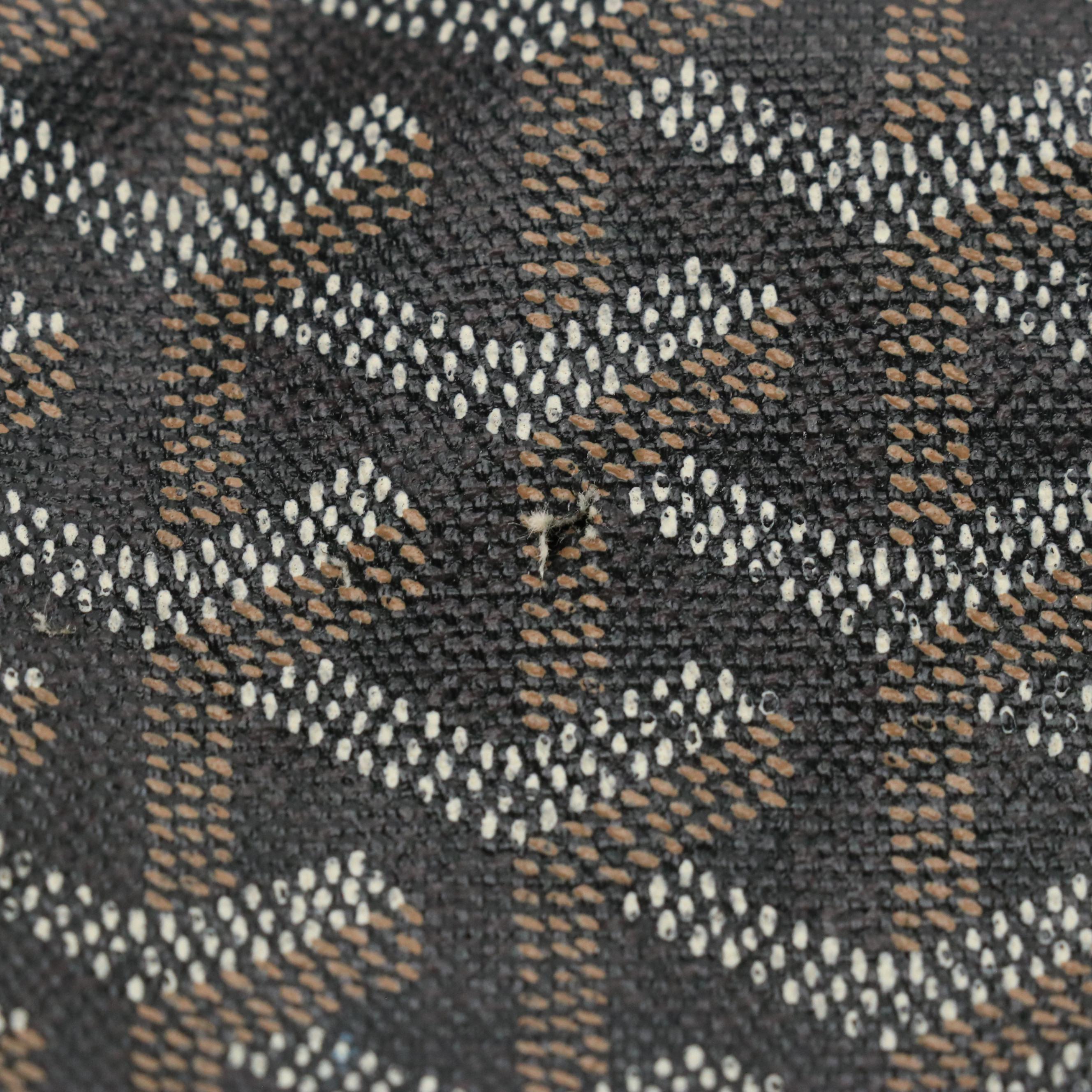 Goyard Saint Louis GM Tote in Black Goyardine Canvas