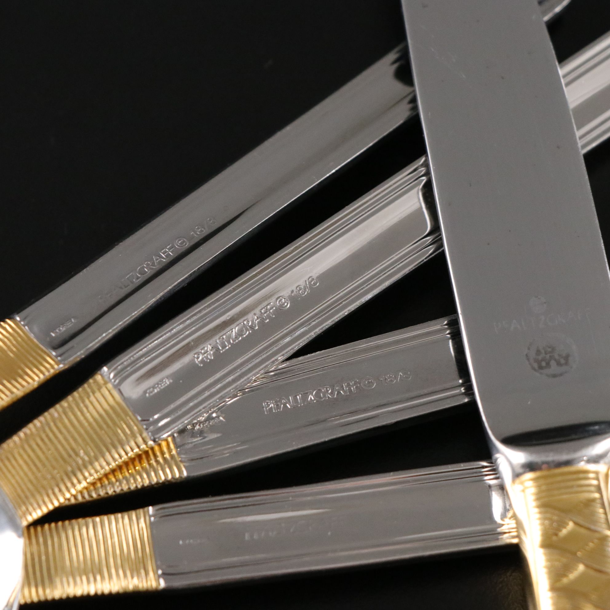 Pfaltzgraff "Golden Crossroads" Stainless Steel Flatware