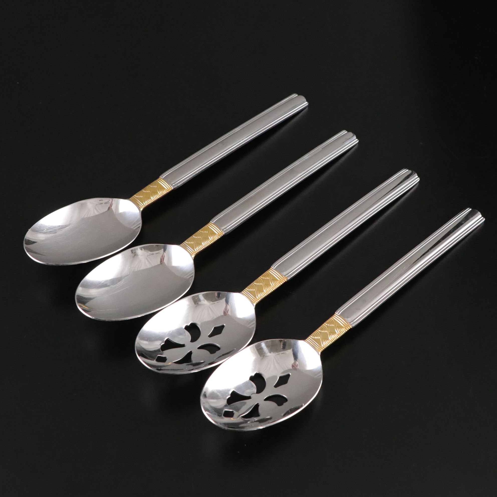 Pfaltzgraff "Golden Crossroads" Stainless Steel Flatware