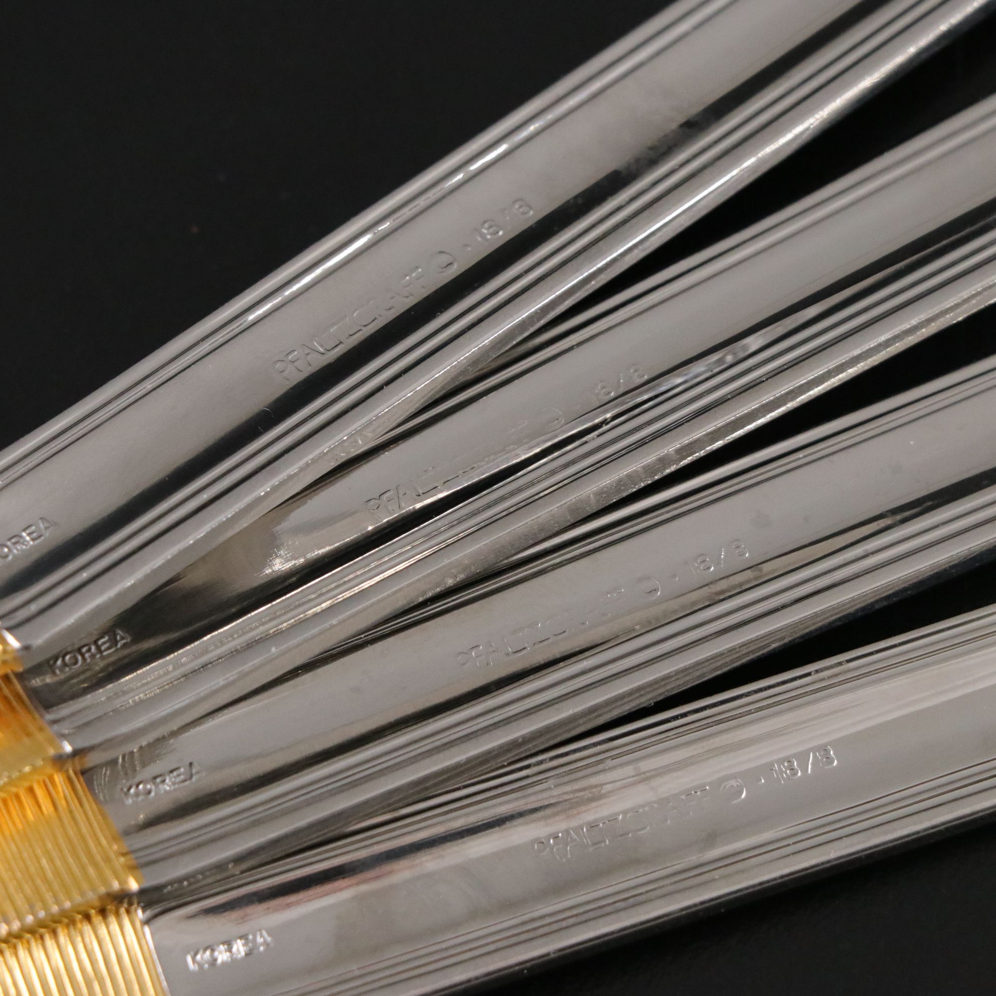 Pfaltzgraff "Golden Crossroads" Stainless Steel Flatware