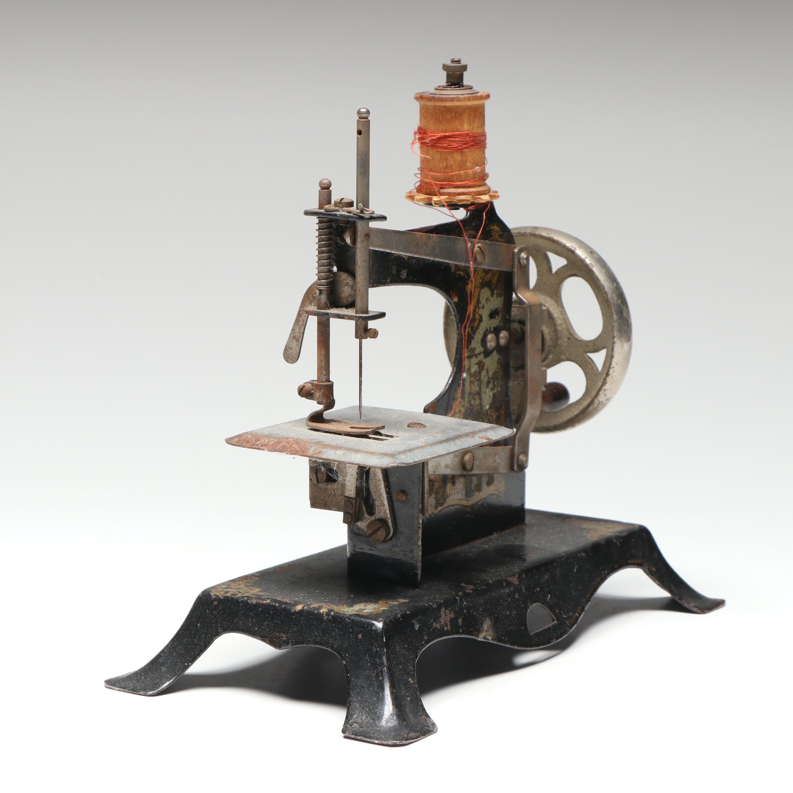 Antique Crank Handle Miniature Sewing Machine