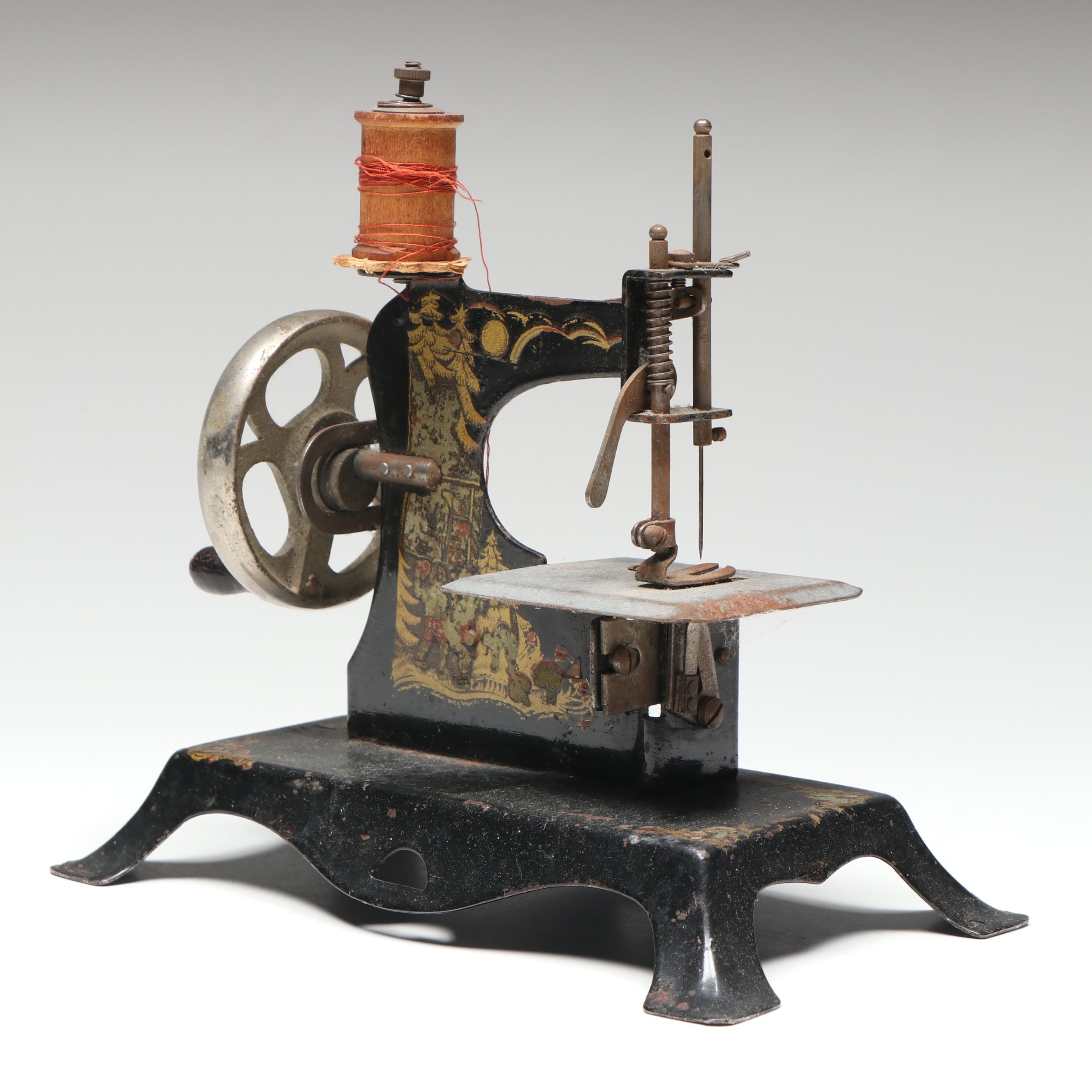 Antique Crank Handle Miniature Sewing Machine