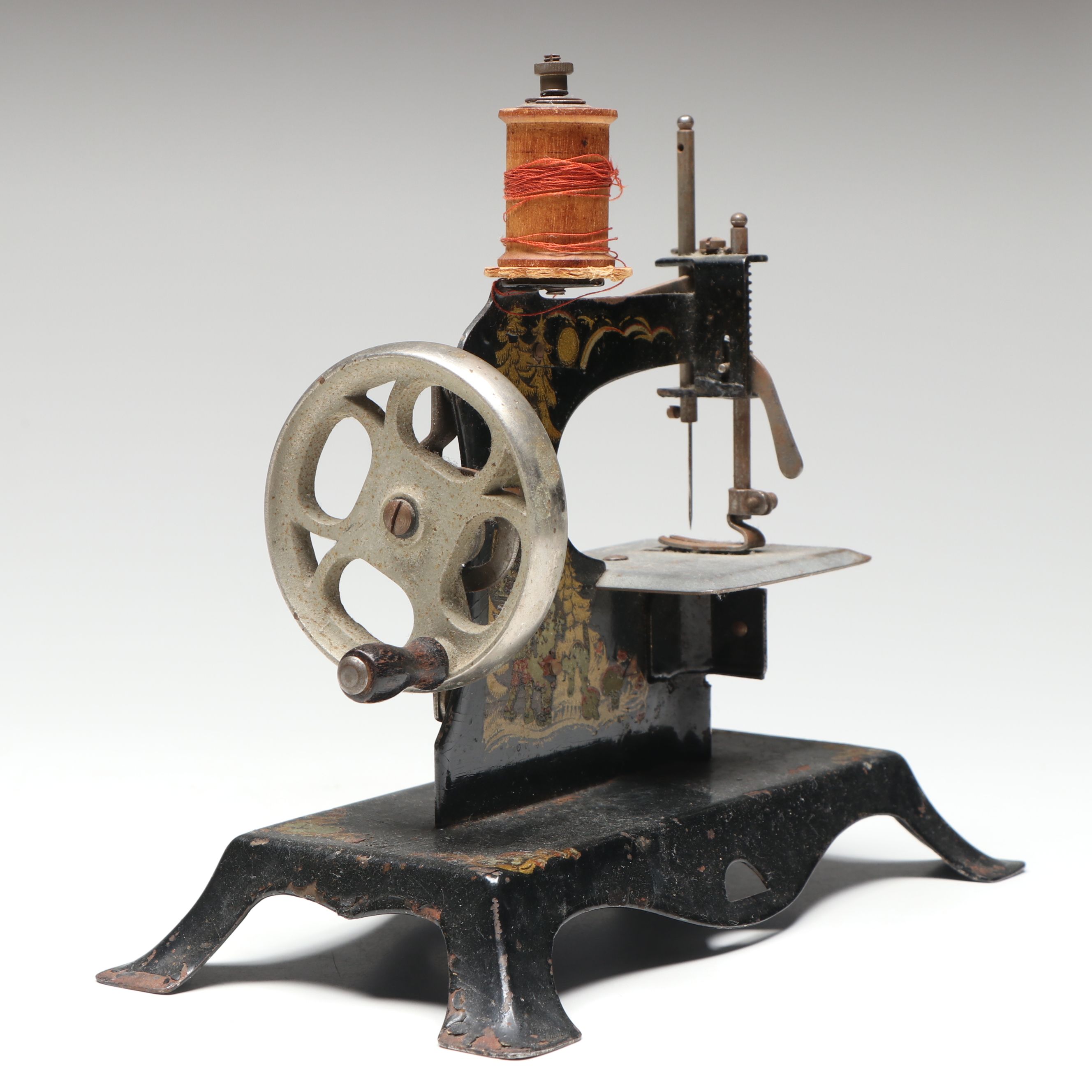 Antique Crank Handle Miniature Sewing Machine