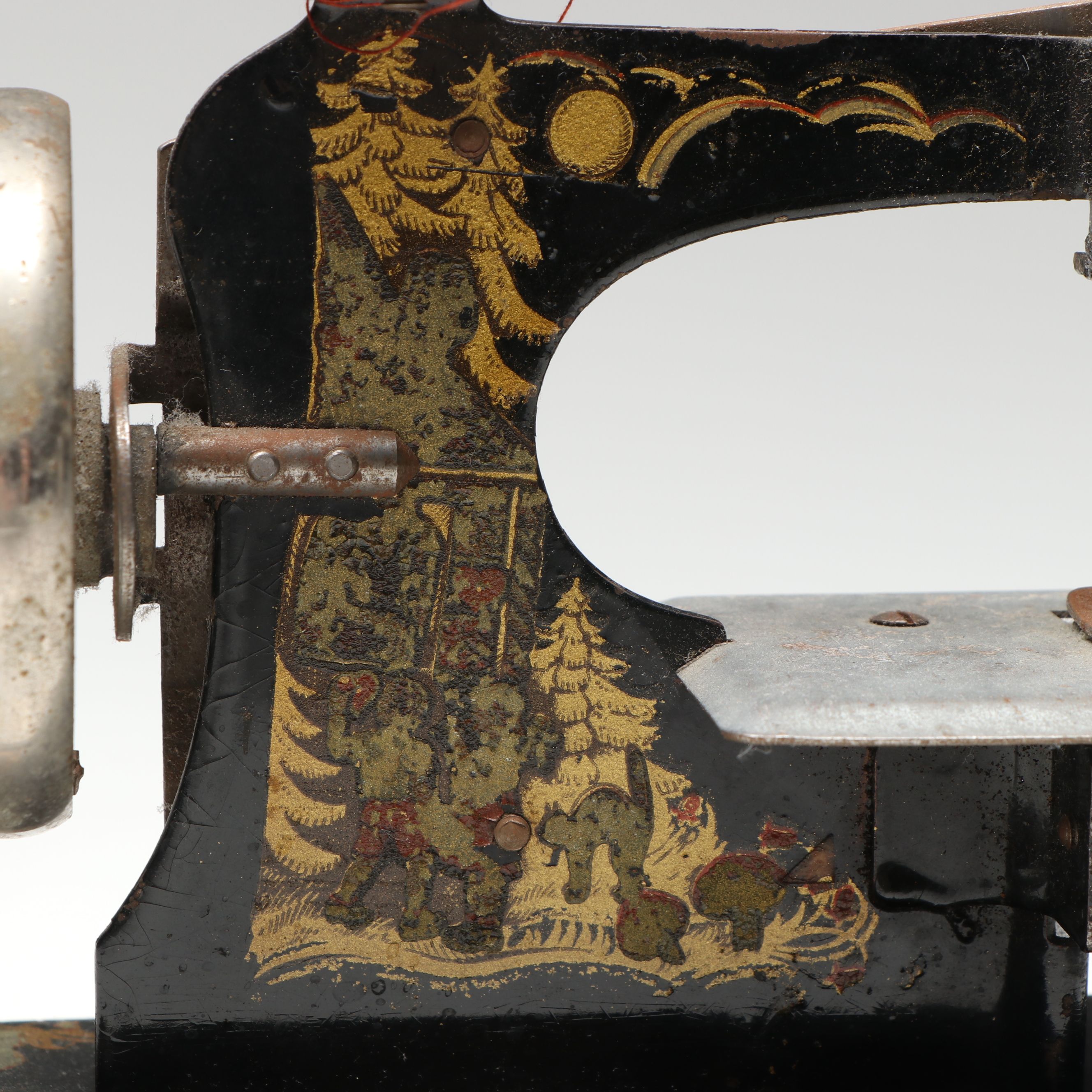 Antique Crank Handle Miniature Sewing Machine