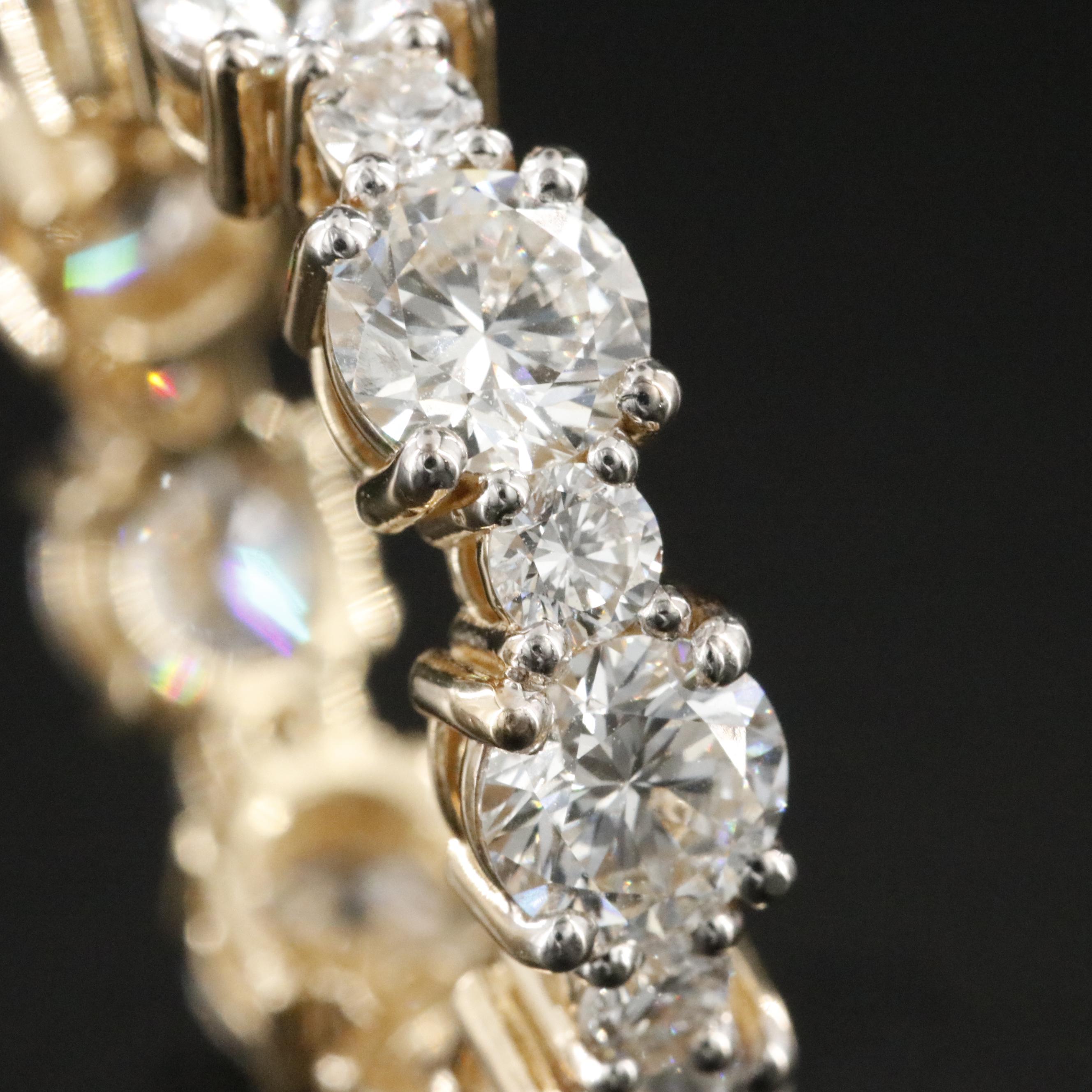 14K 6.01 CTW Lab Grown Diamond Eternity Band