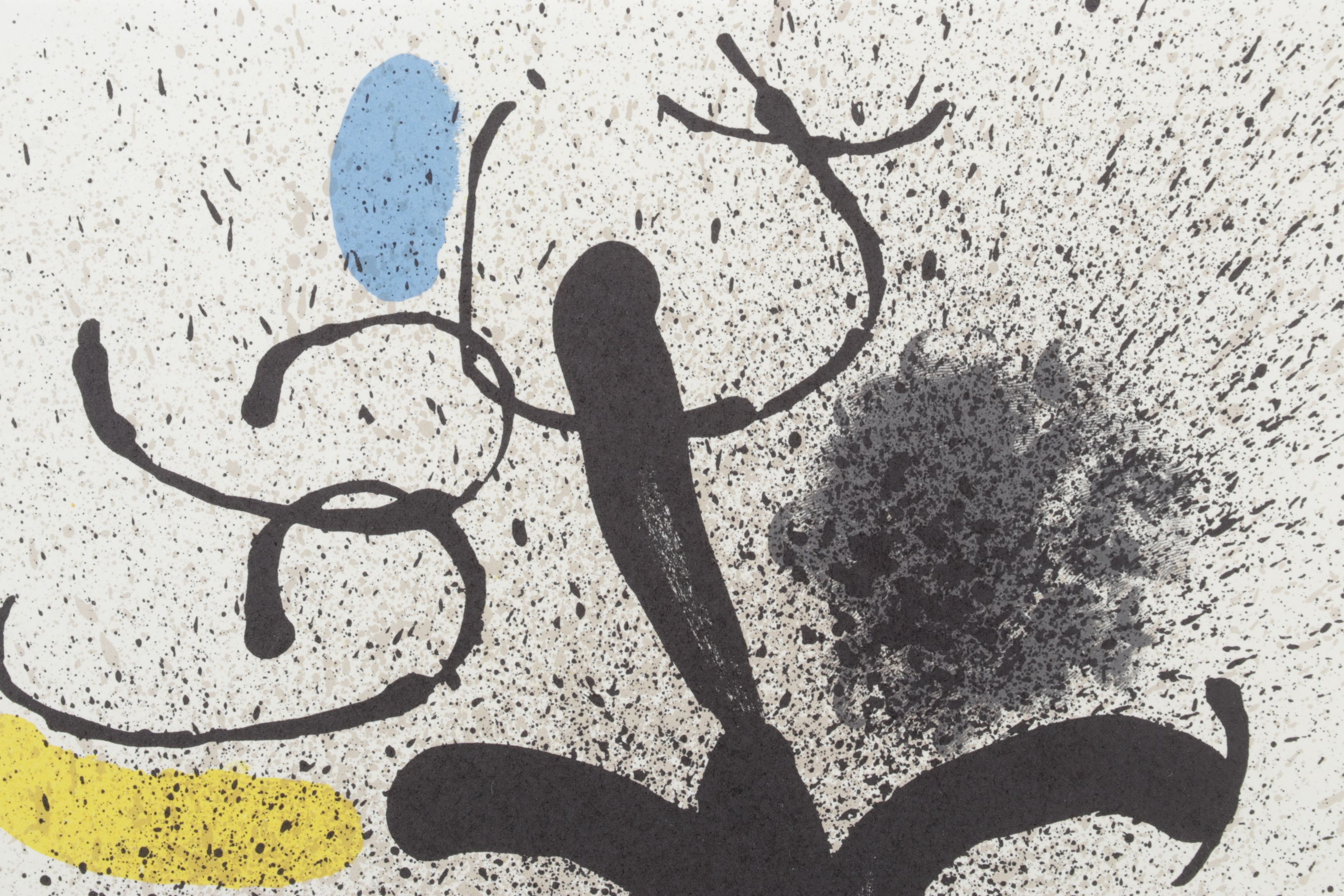 Joan Miró Color Lithograph for "Derrière le Miroir," 1971