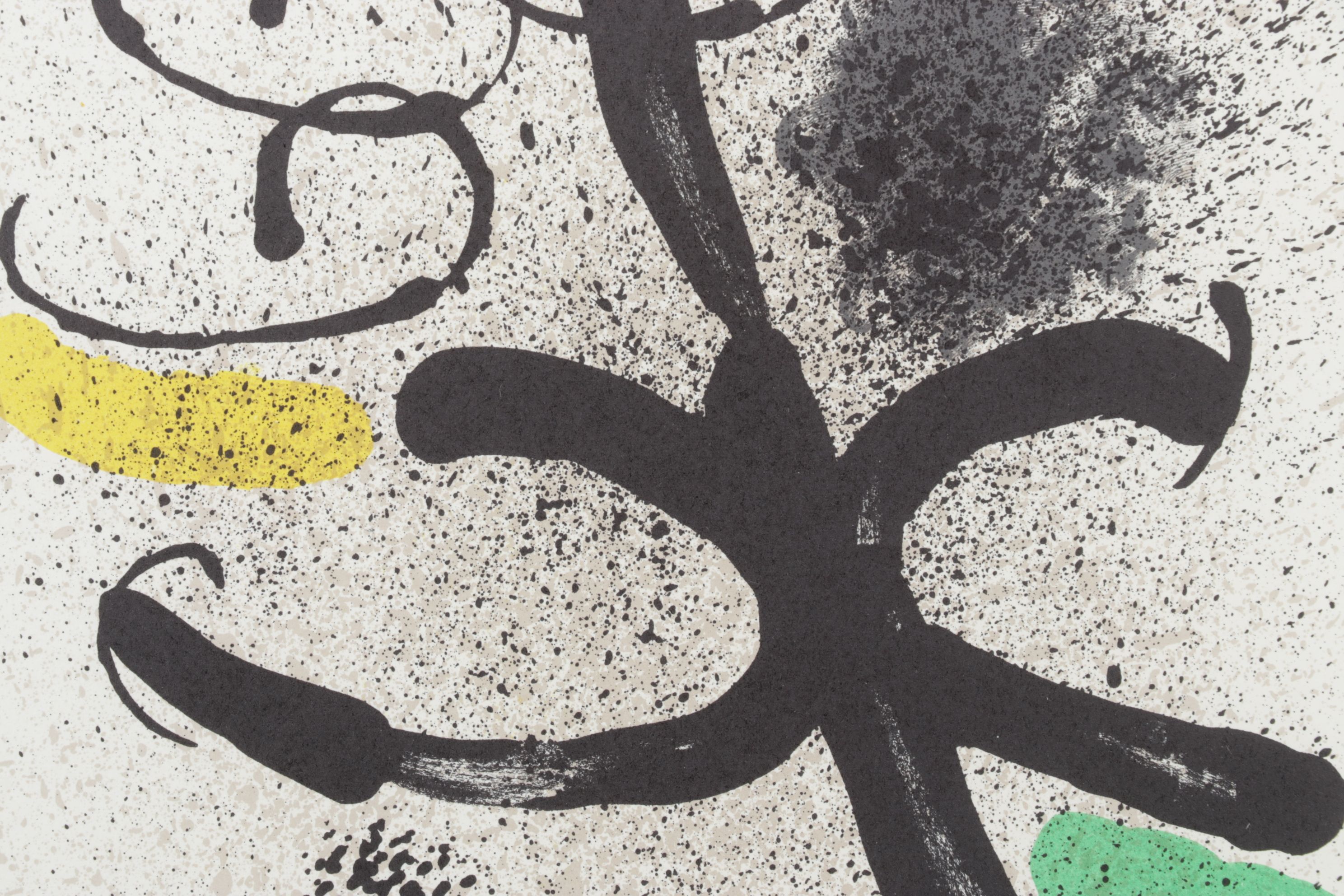 Joan Miró Color Lithograph for "Derrière le Miroir," 1971