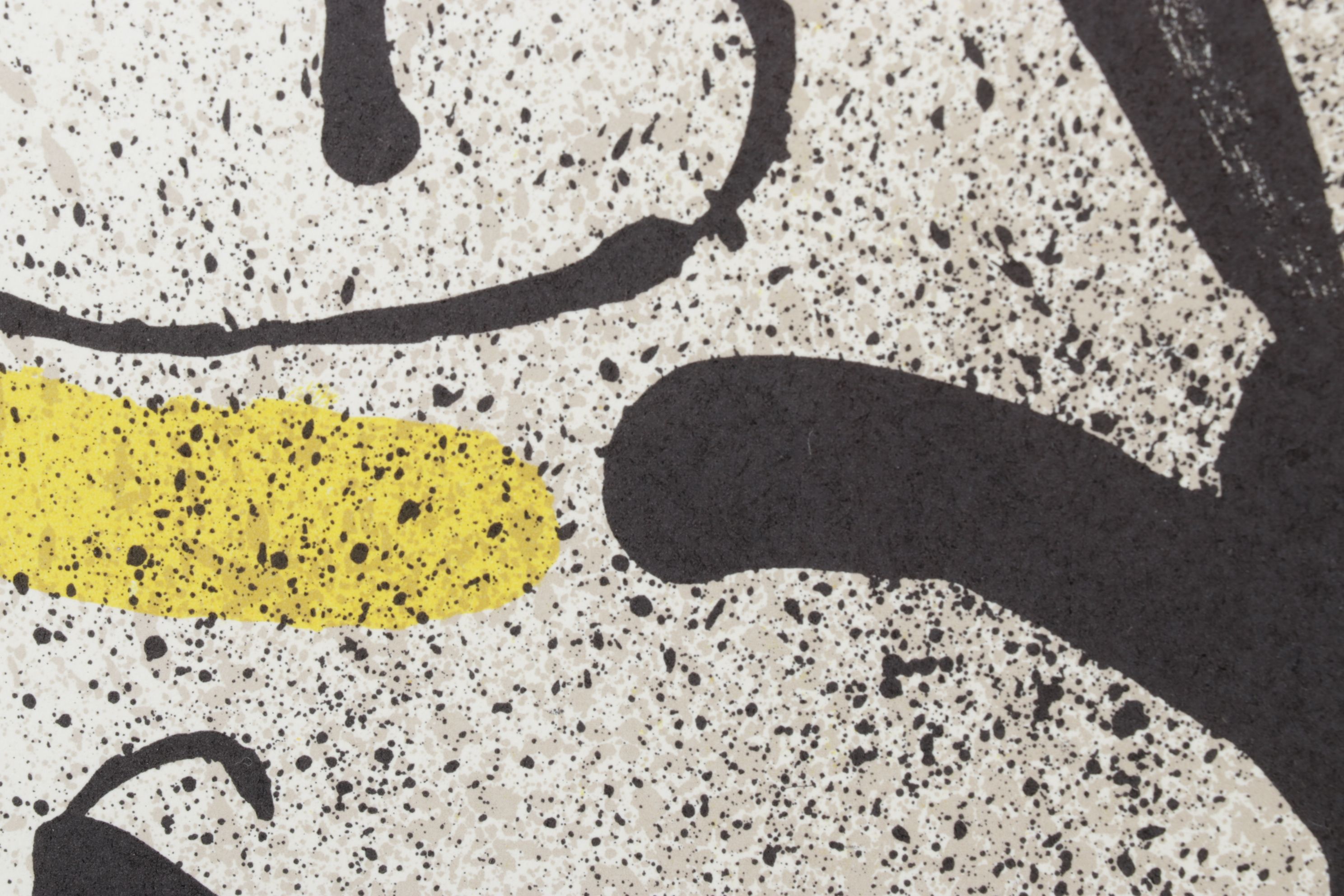 Joan Miró Color Lithograph for "Derrière le Miroir," 1971