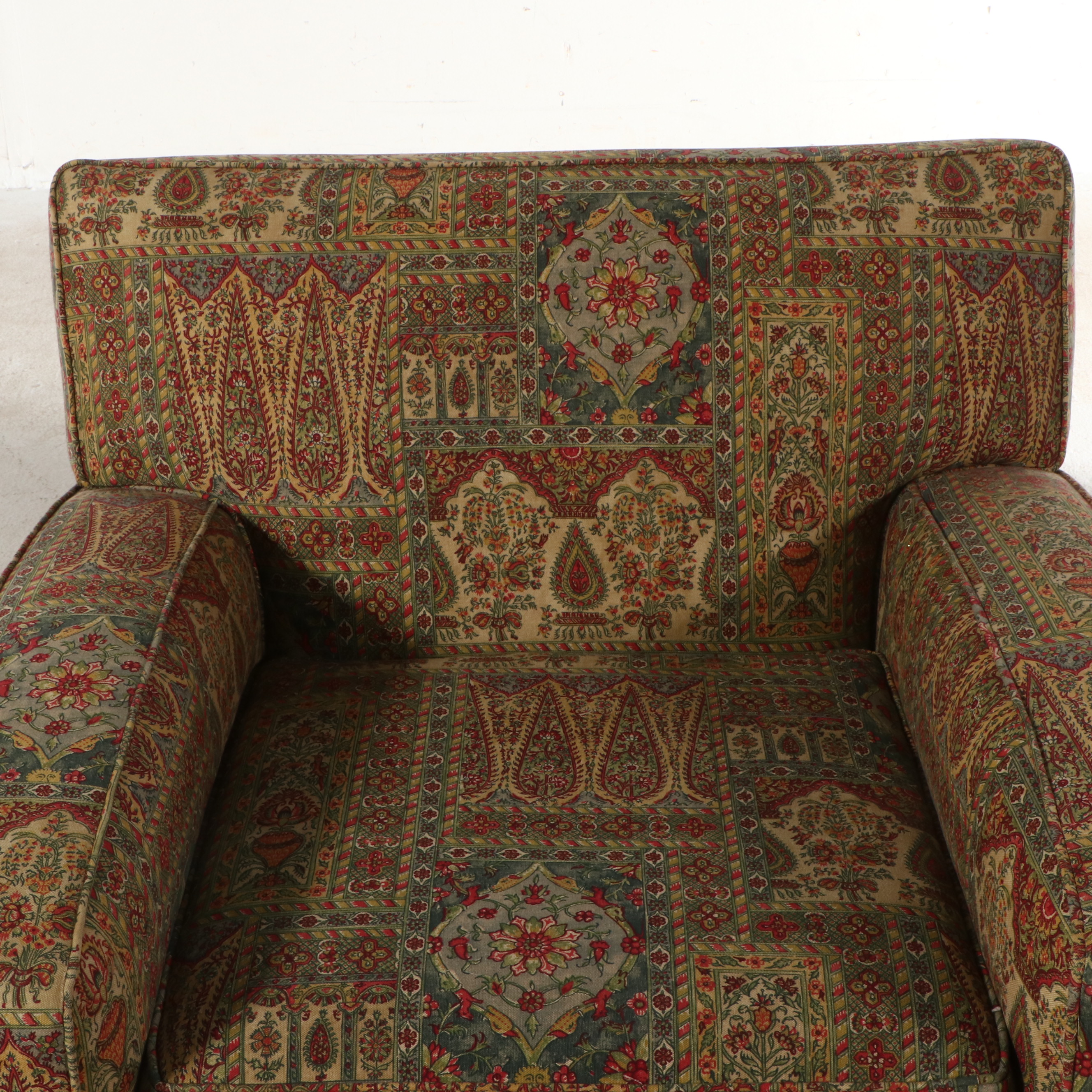 Rowe Furniture Lounge Chair and Ottoman