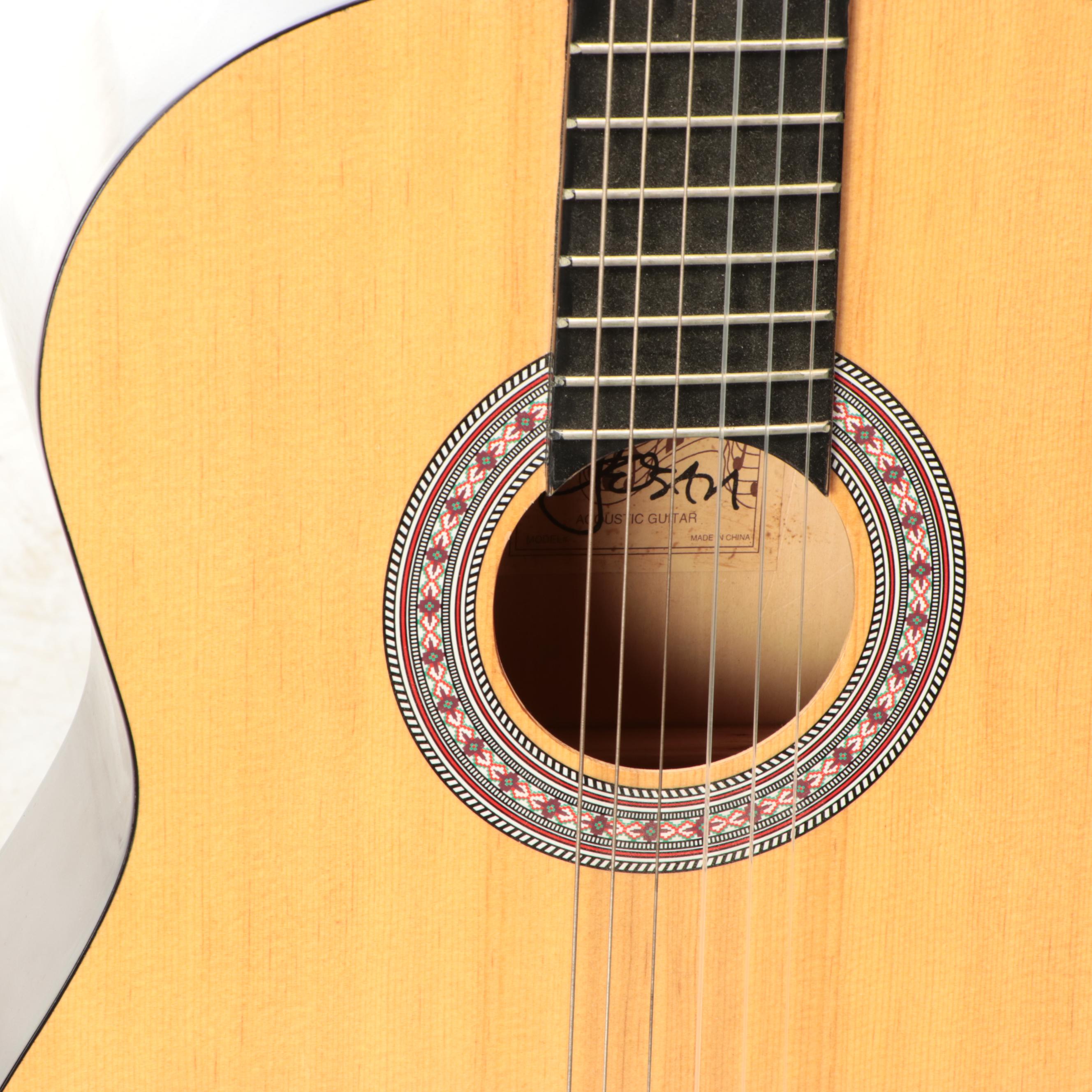 Burwood Acoustic Guitar and Soft Case