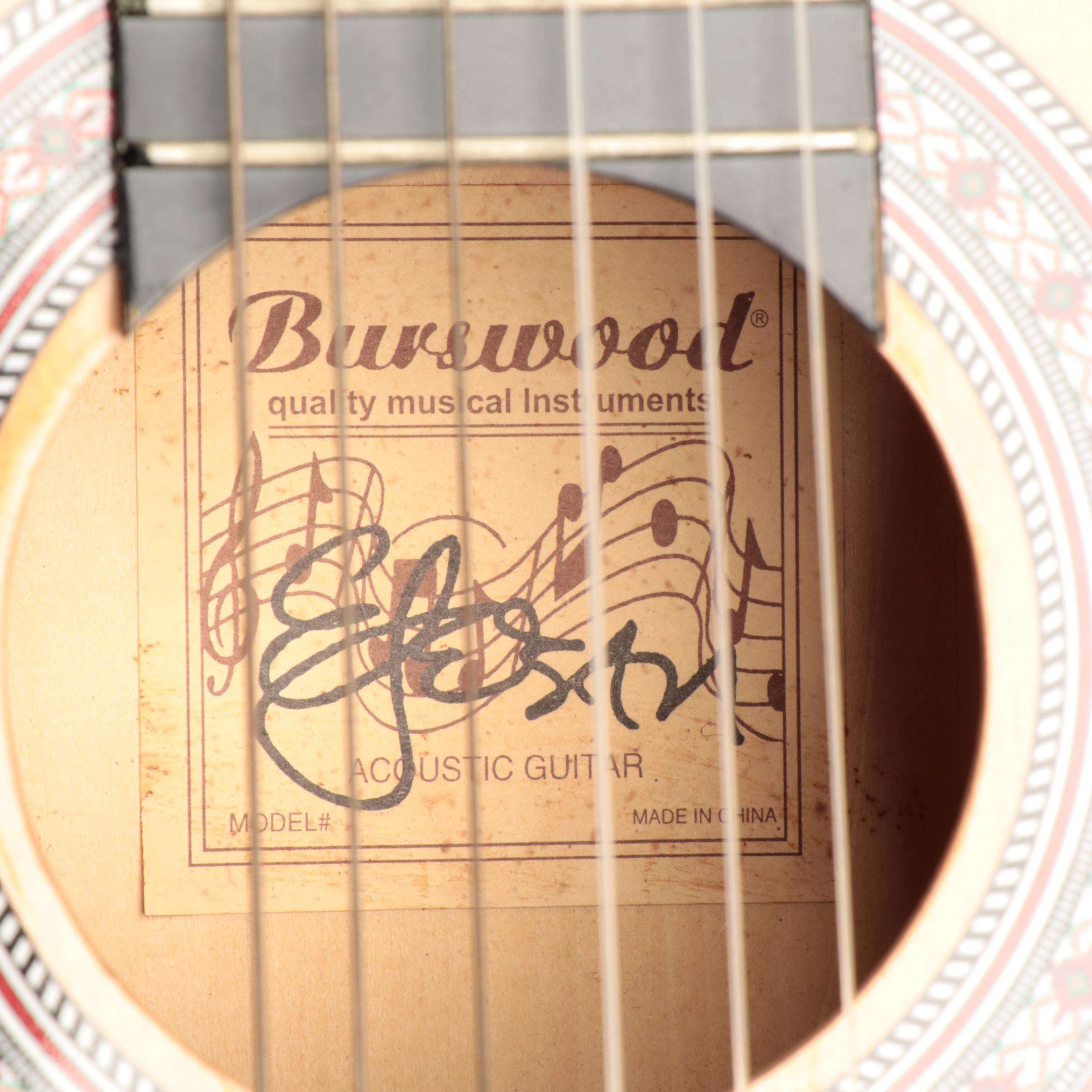 Burwood Acoustic Guitar and Soft Case