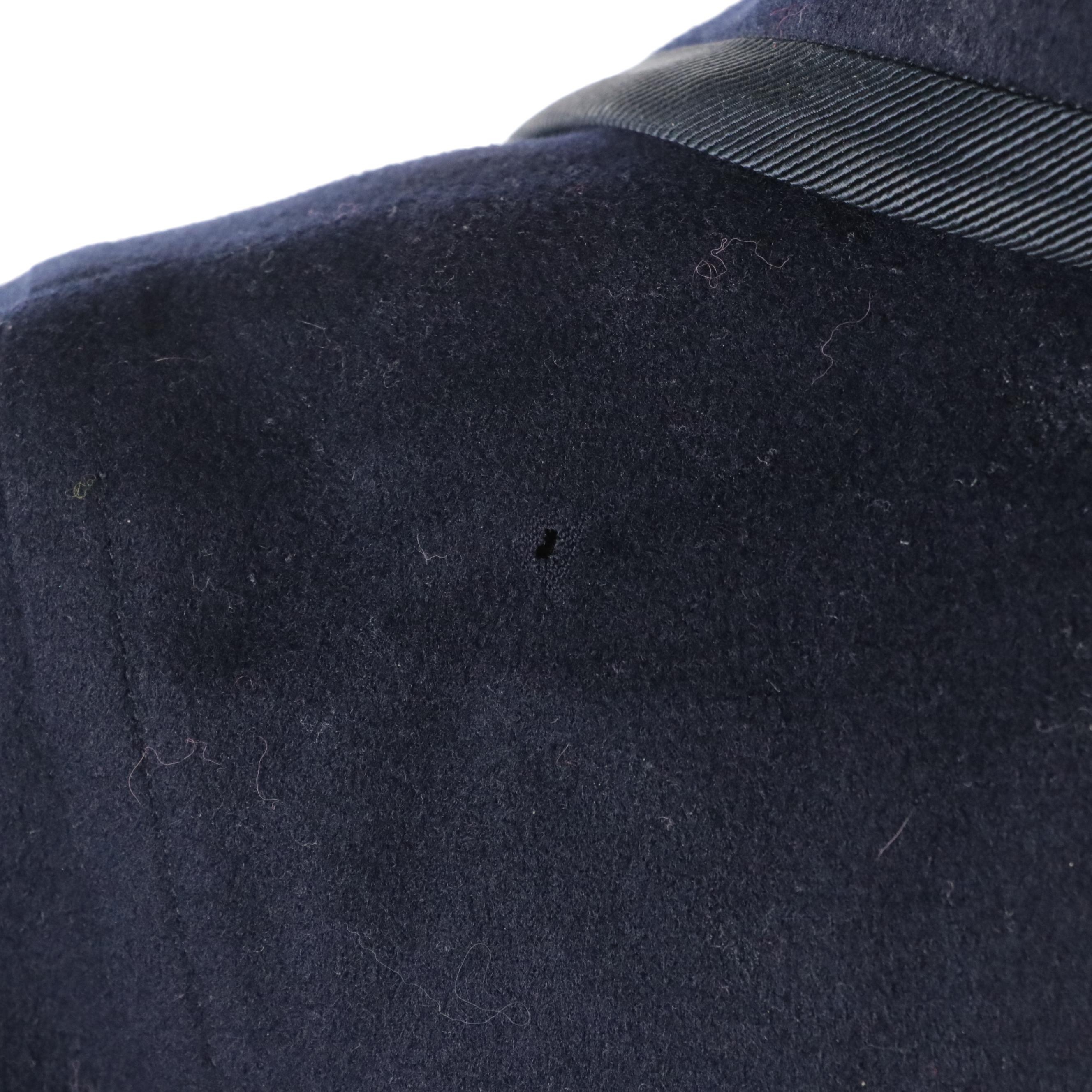 Burberrys Blazer in Loro Piana Navy Doeskin Wool