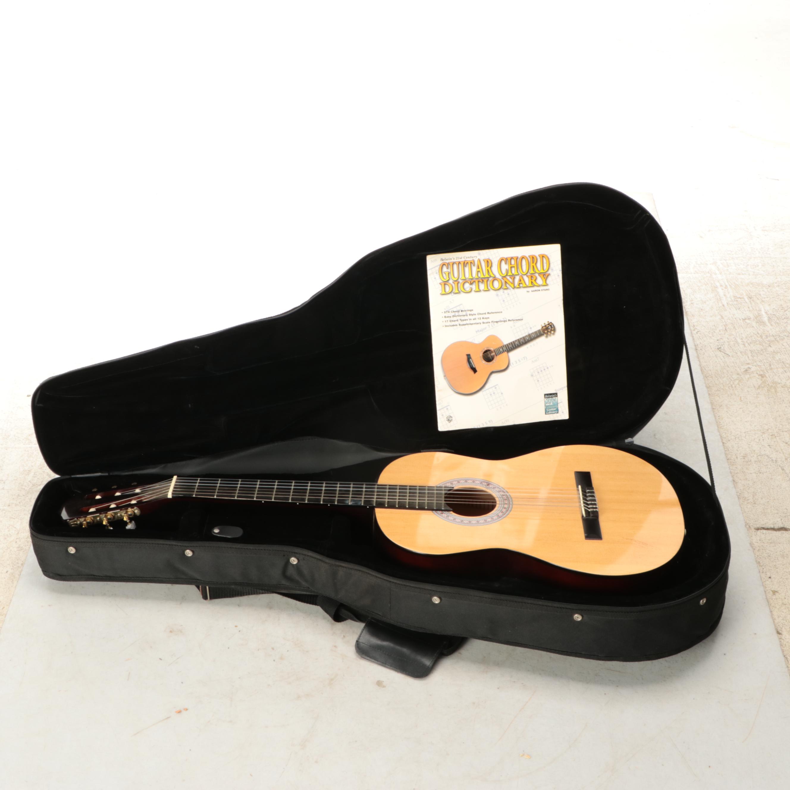 Burwood Acoustic Guitar and Soft Case