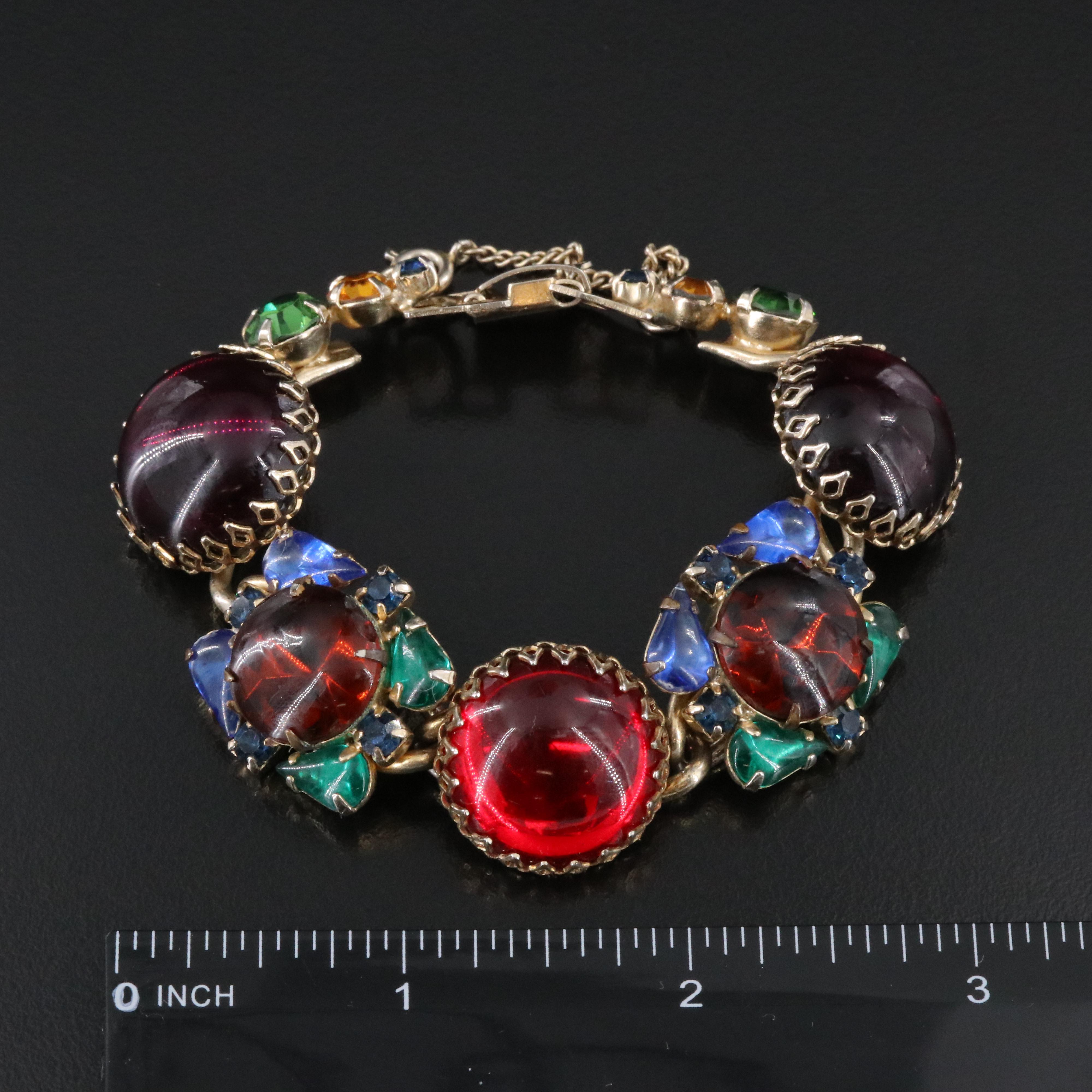 Weiss Jewel Tone Bracelet
