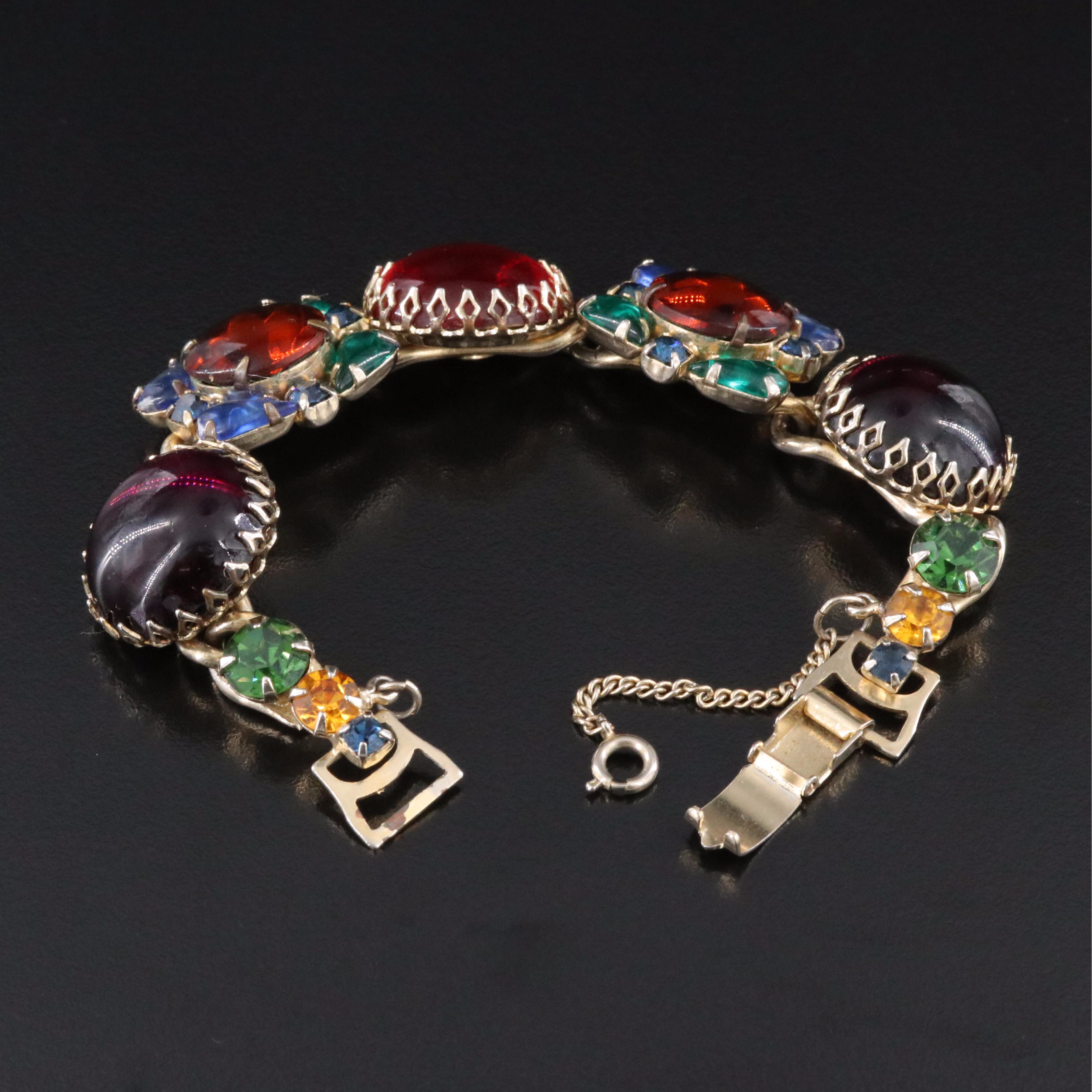 Weiss Jewel Tone Bracelet
