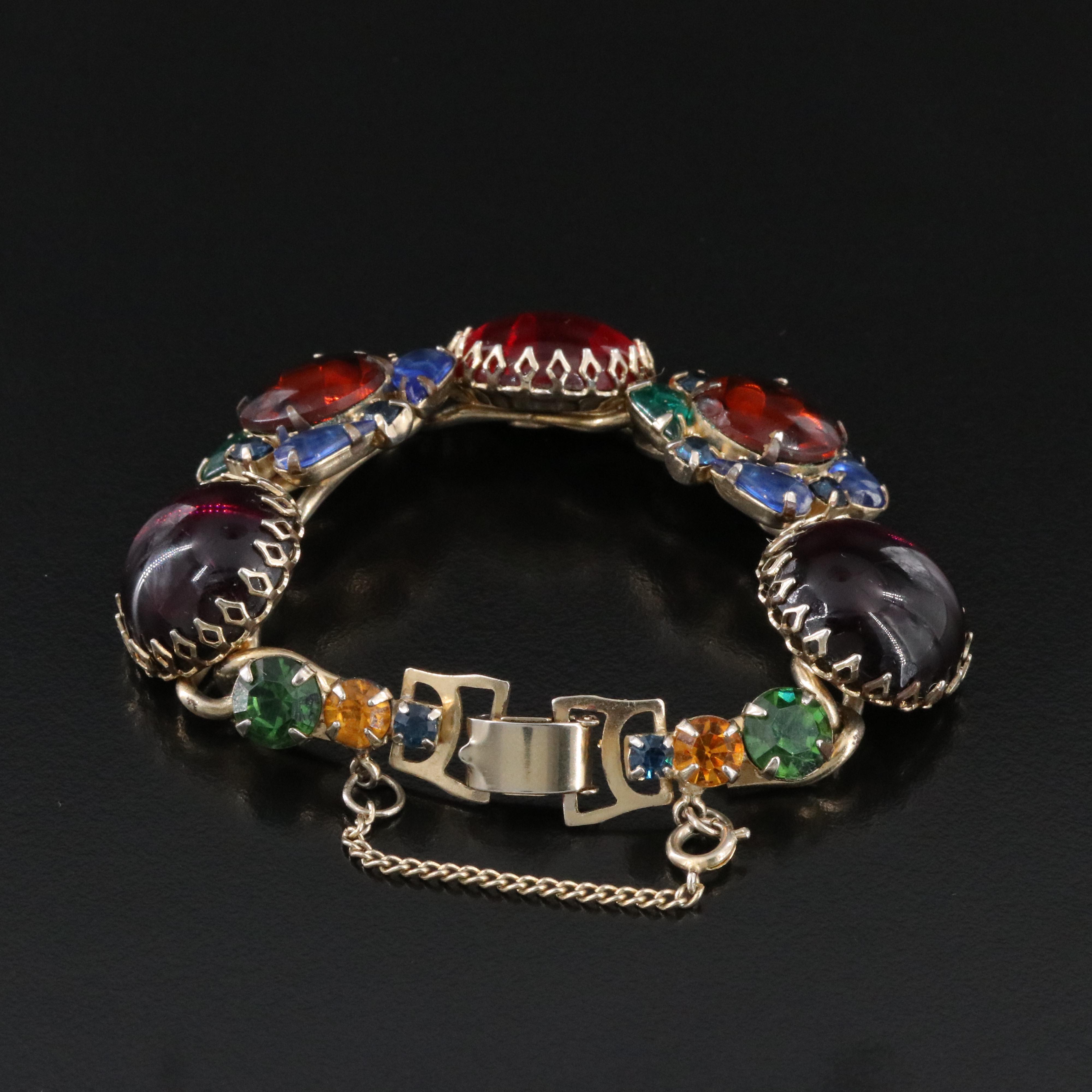 Weiss Jewel Tone Bracelet