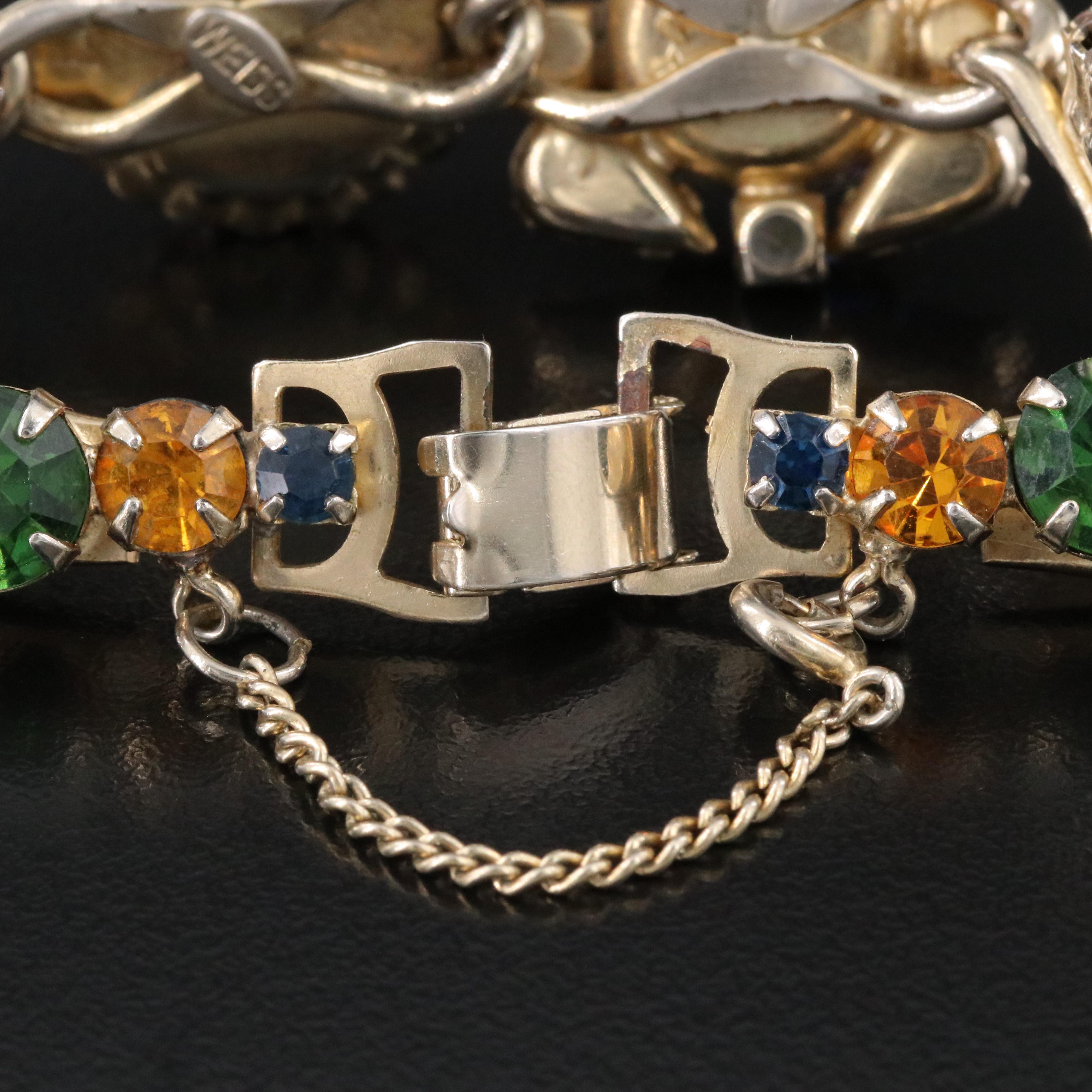 Weiss Jewel Tone Bracelet