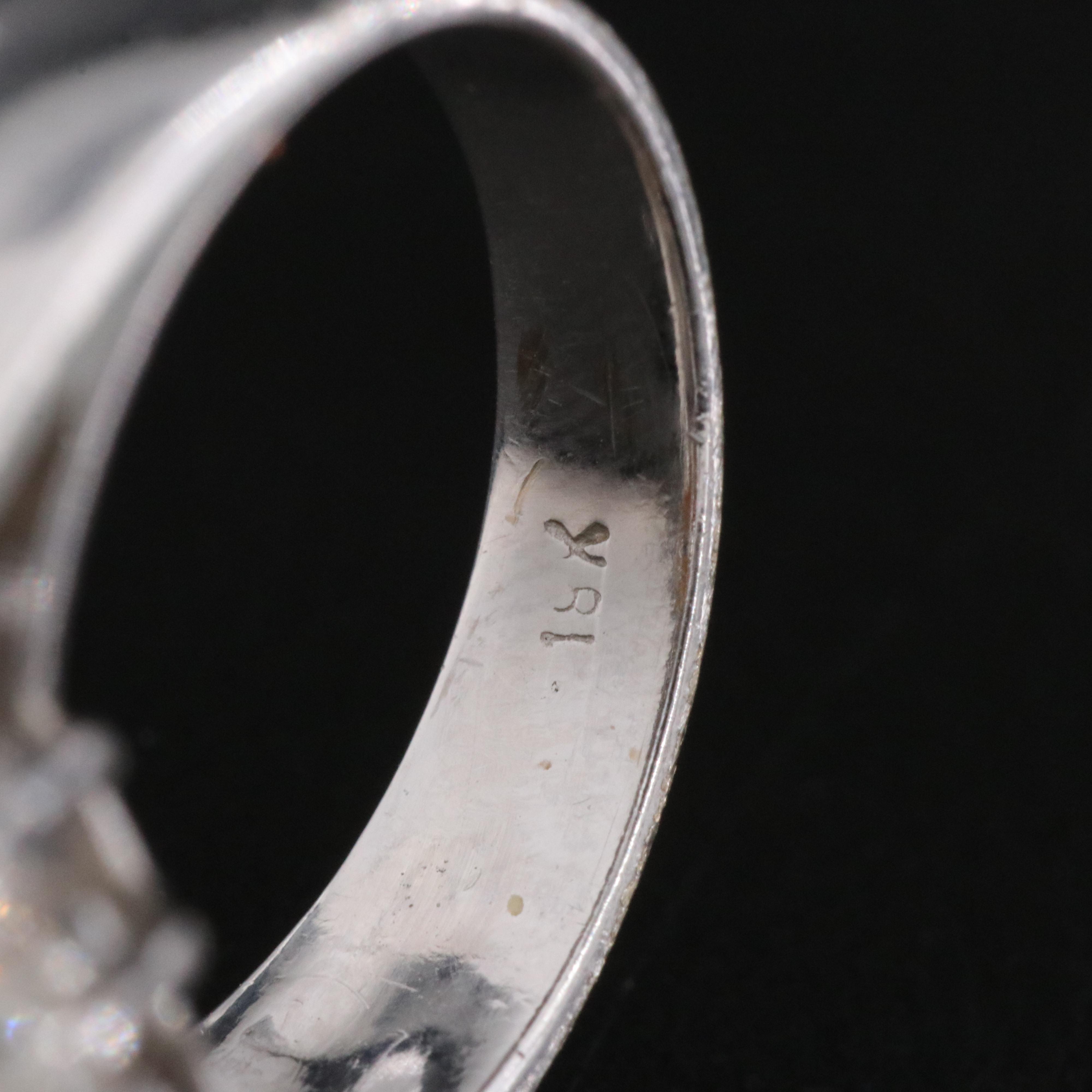 18K 13.00 MM Pearl and 1.05 CTW Diamond Ring