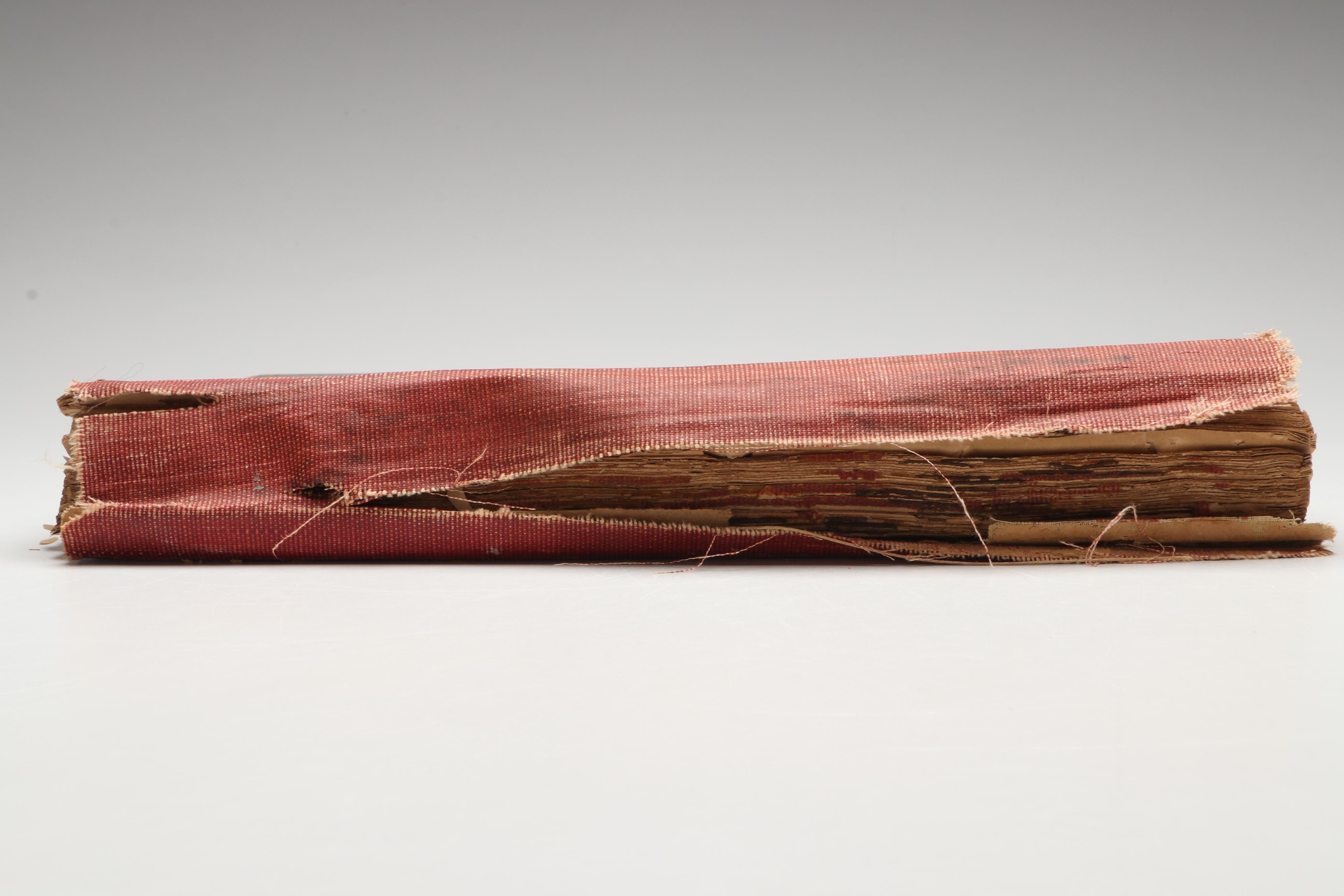 German "Lustige Blätter" Bound Magazine, 1900