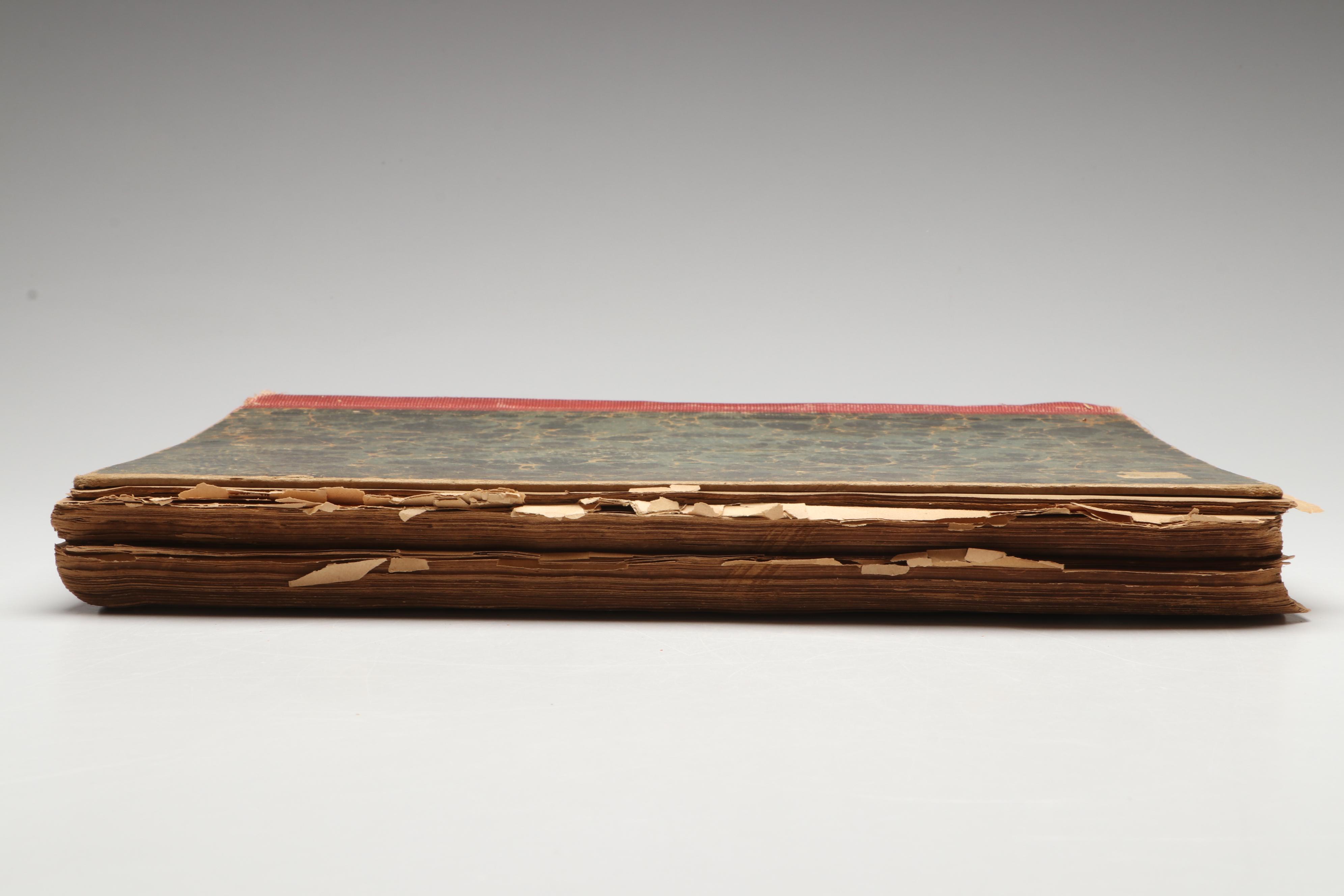 German "Lustige Blätter" Bound Magazine, 1900