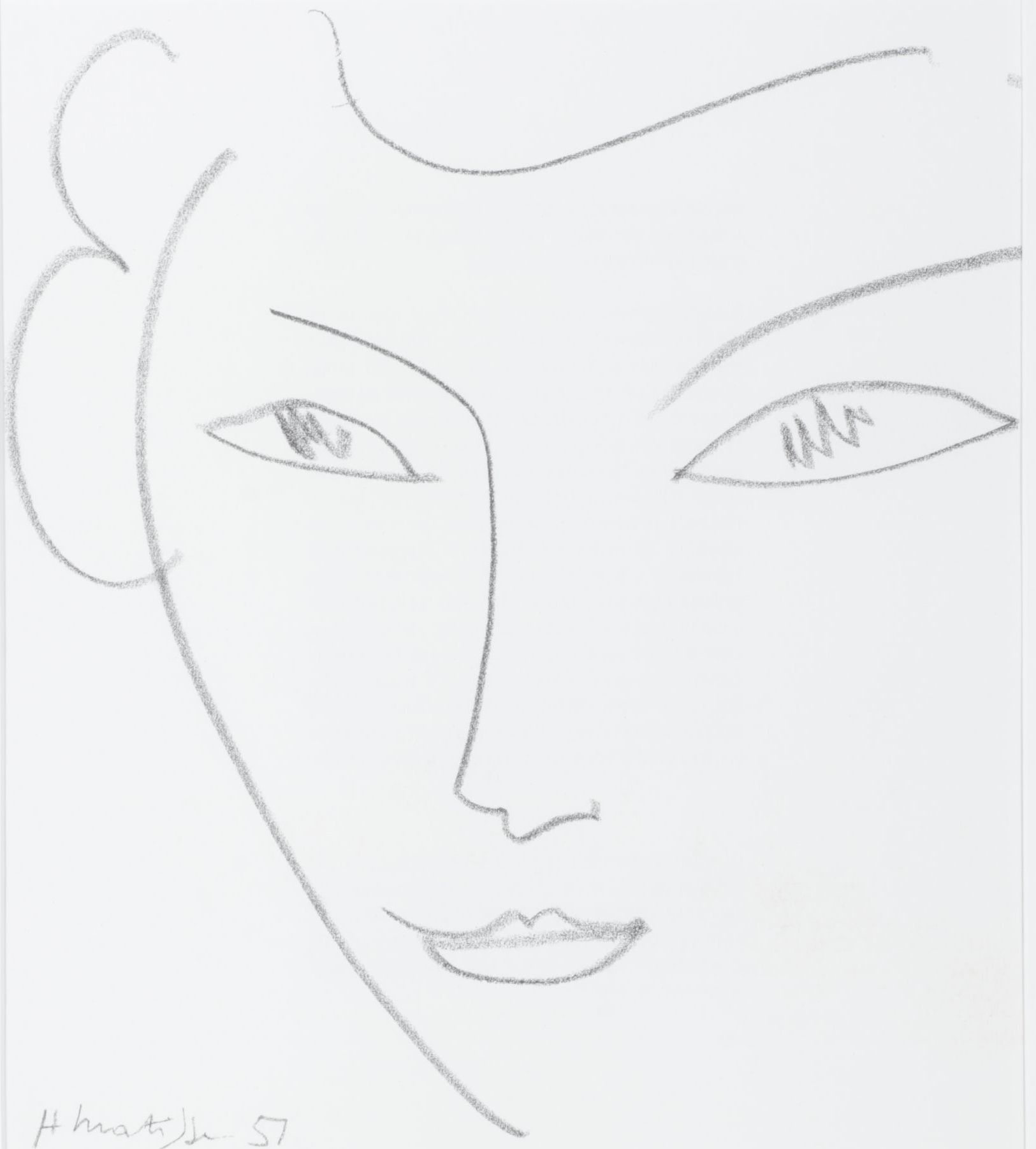 Lithograph After Henri Matisse for "Derrière le Miroir," 1952